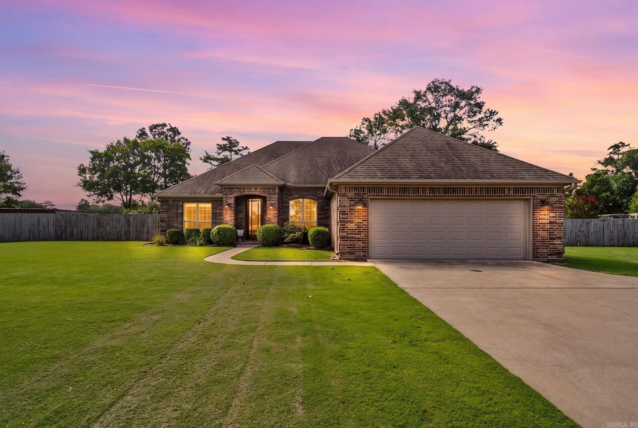 Enjoy peaceful lakefront living in this beautifully maintained home situated on 1.11 acres in a quiet, gated neighborhood in England, AR. Built in 2014, this 3-bedroom, 2-bath home offers 1,946 square feet with an open-concept layout designed for comfortable living and entertaining. The spacious kitchen flows into the dining and living areas, while the primary suite features a walk-in closet with a built-in safe room/storm shelter. A tankless water heater provides added efficiency and endless hot water. Step outside to enjoy your private dock, perfect for fishing or relaxing by the water, and take advantage of the neighborhood boat ramp for easy lake access. The expansive yard offers plenty of room to enjoy the outdoors and the peaceful setting. Conveniently located just minutes from schools, shopping, and dining, with an easy drive to Stuttgart, Carlisle, Cabot, and the Little Rock metro, this move-in-ready waterfront home offers the perfect blend of comfort, convenience, and lake living.