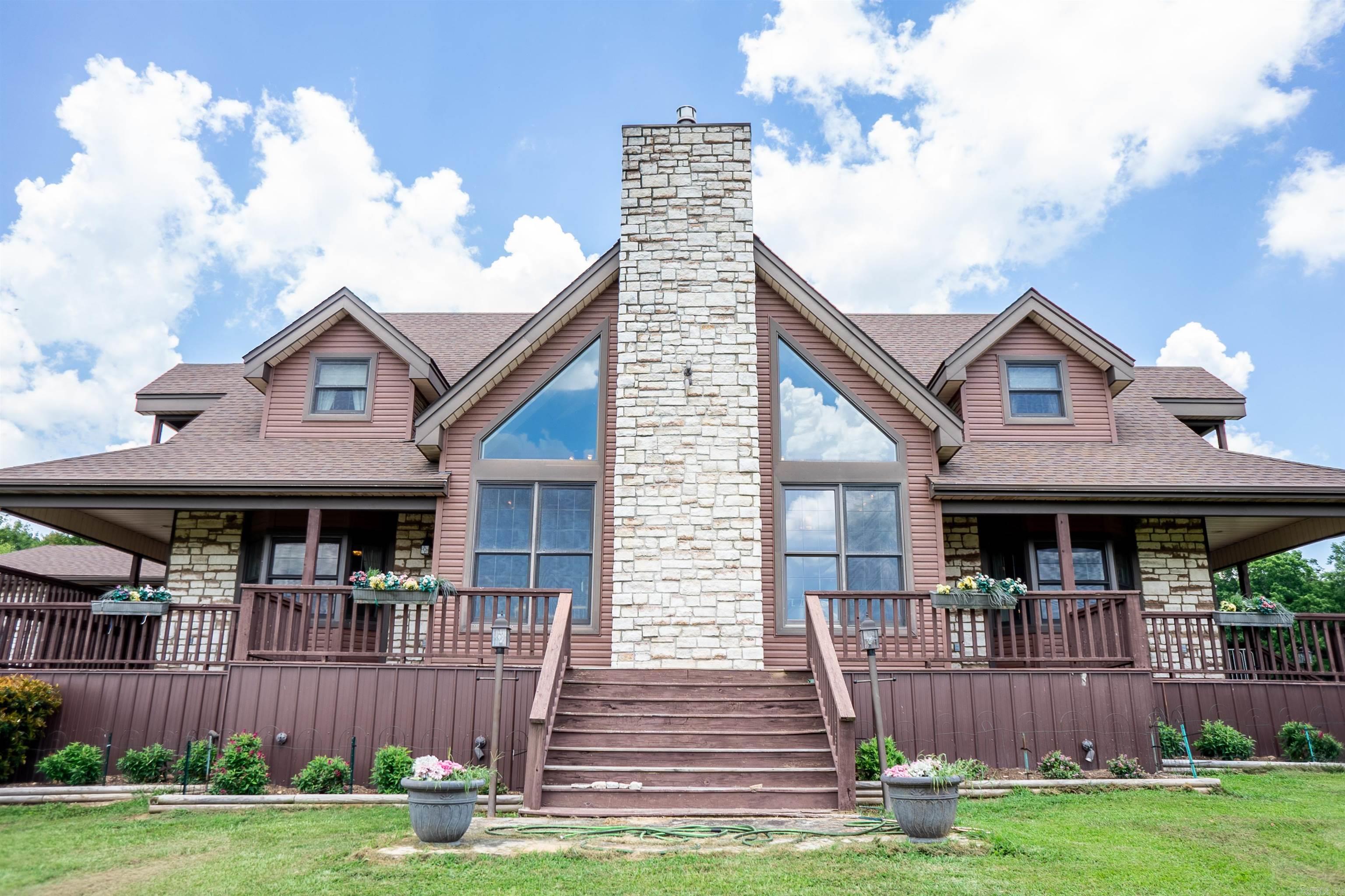Absolutely Breathtaking Property!  As you enter you immediately see the Custom Timberframe home with luxury amenities at every corner perched on the highest point of the land.  Property is set up for horses with a dressage arena and insulated barn with stalls. 40 Acres of rolling manicured pastures with 2 sides of property bordering Ouachita National Forest.  1 mile to the Cossatot River State Park which offers as the National Park Service coins as "The Most Challenging White-Water Stream in Arkansas".  One of the most picturesque properties available for sale in the Natural State!! Agents see "Agent Remarks"