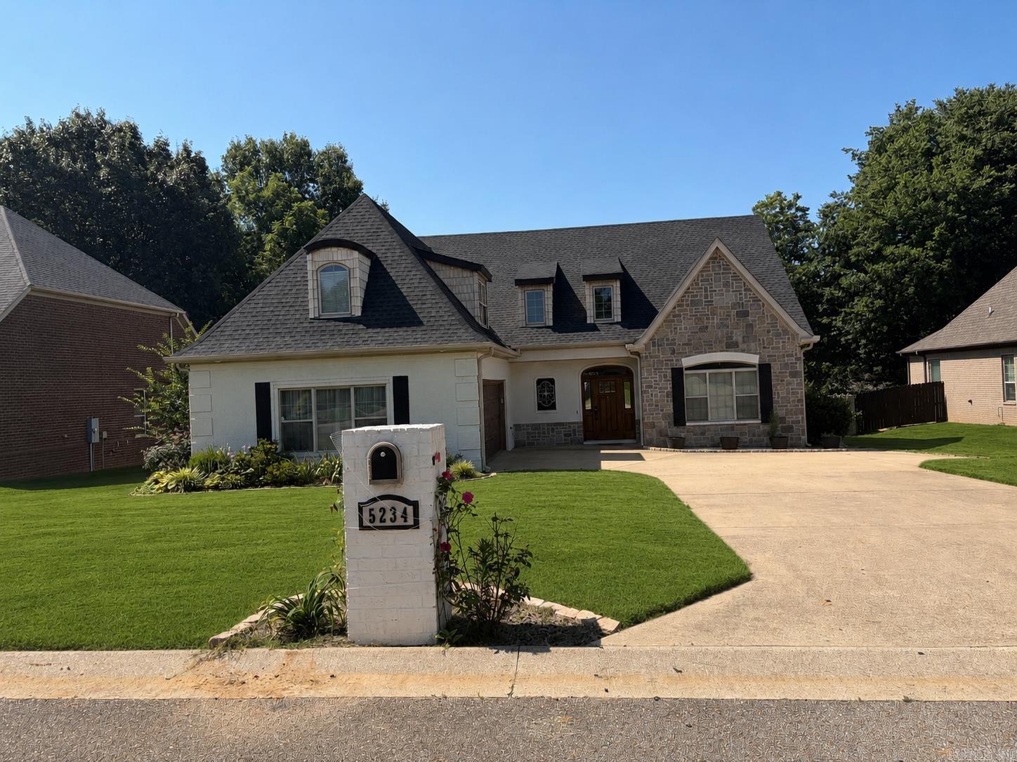 Beautiful two-story home located in the desirable Jamestown Subdivision in Valley View. This spacious 4-bedroom, 3.5 bath home offers approximately 3,208 square feet of living space on a 0.29-acre lot—an exceptional opportunity for comfortable living.  The recently updated kitchen is a standout feature, equipped with professional-series double ovens that include microwave and air fryer functions. You’ll love cooking on the gas cooktop, complemented by a professional-grade vent hood.  Inside, the home boasts vaulted ceilings and an abundance of natural light streaming through numerous windows, creating a bright and inviting atmosphere throughout.  Step outside to your own private retreat featuring an in-ground swimming pool, a beautifully manicured yard, and attractive landscaping. A sprinkler system has been installed to ensure the lawn and landscaping remain lush and well-maintained with ease.  Situated in a quiet, well-established subdivision within the Valley View School District, this home offers a rare combination of space, comfort, and convenience—perfect for today’s buyers.