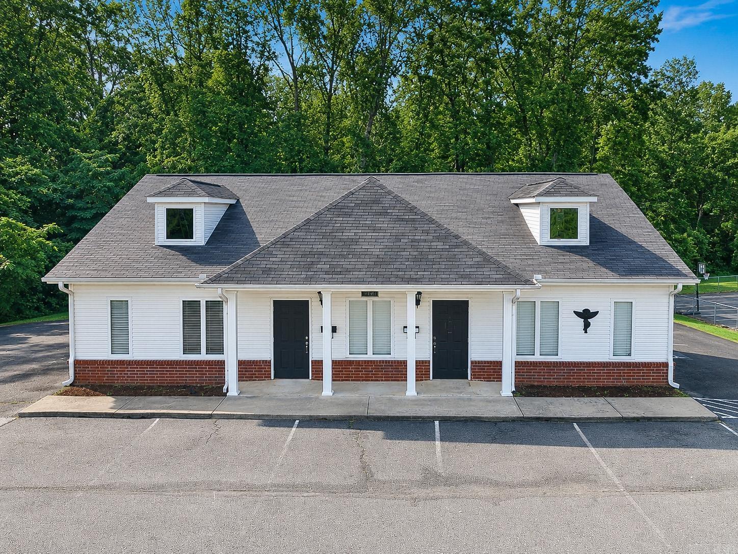 Exceptional commercial opportunity in the heart of White Hall! This well-maintained property features one building with two separate suites, offering multiple office spaces within each suite for flexible business use. With approximately 2,650 total square feet, the property is ideal for professional offices, service businesses, investment opportunities, or owner-occupants seeking additional rental income potential. Positioned in a high-traffic, high-visibility location in the center of White Hall, this property offers outstanding exposure with excellent signage opportunities and a strong history of successful long-term tenants. The building has been thoughtfully maintained with updated fixtures and functional layouts designed to accommodate a variety of business needs. Additional highlights include ample parking with 20+ parking spaces, a convenient circle drive for easy access, and a safe, secure setting that is easily accessible for clients and employees alike. Sale includes building and land only. Excellent opportunity with endless potential in a thriving commercial area.