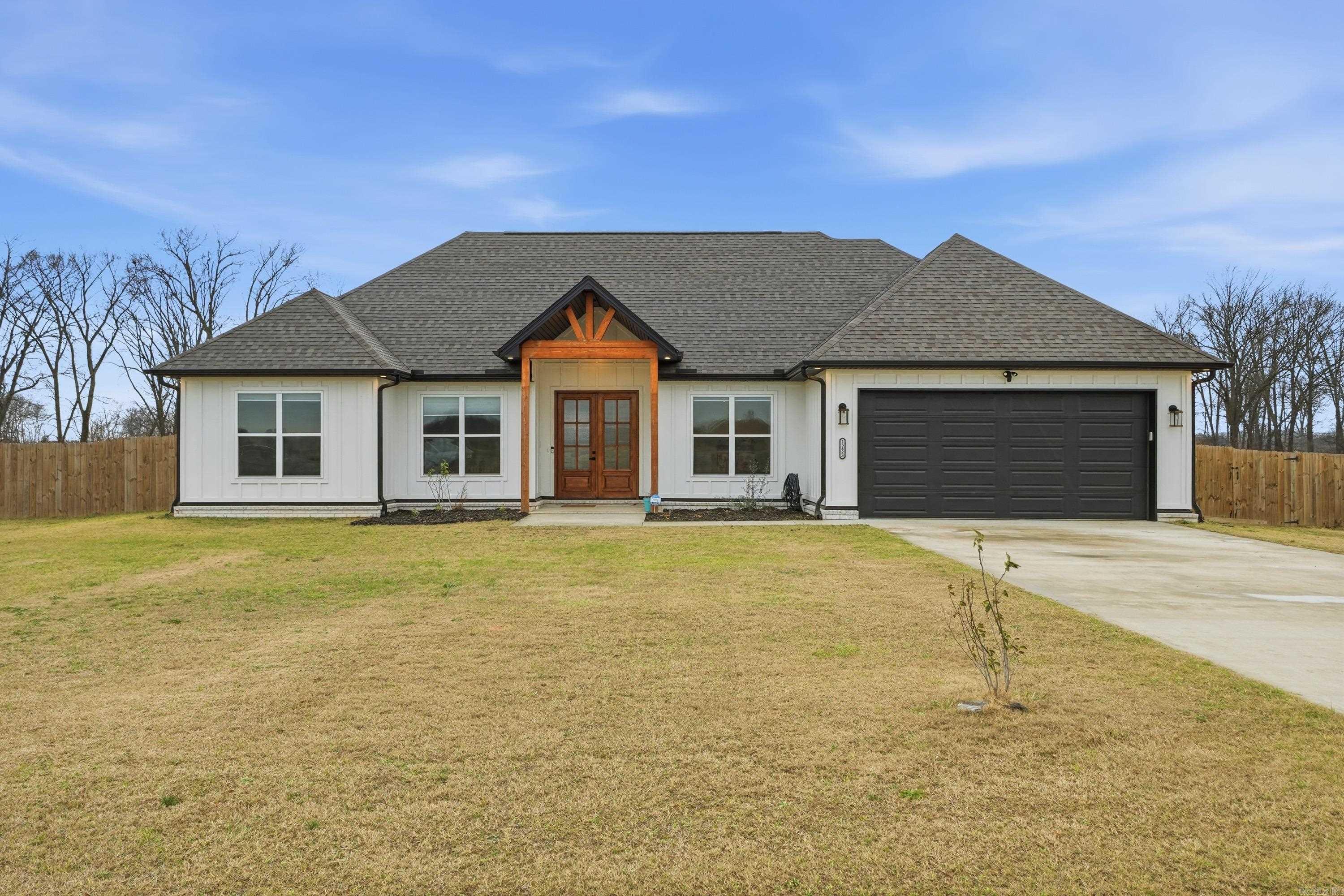 Built in 2024 and still like new, this one-owner home is located in a desirable gated community and offers 4 bedrooms, 2 baths, and over 2,000 sqft of thoughtfully designed living space. Featuring a dedicated office or formal dining room, this flexible layout fits a variety of lifestyles. Situated on 1.20 acres with a fully fenced backyard, there’s plenty of room to spread out and enjoy privacy. The open floor plan is perfect for relaxing evenings at home or entertaining family and friends. Move-in ready and waiting for its next owner! See agent remarks