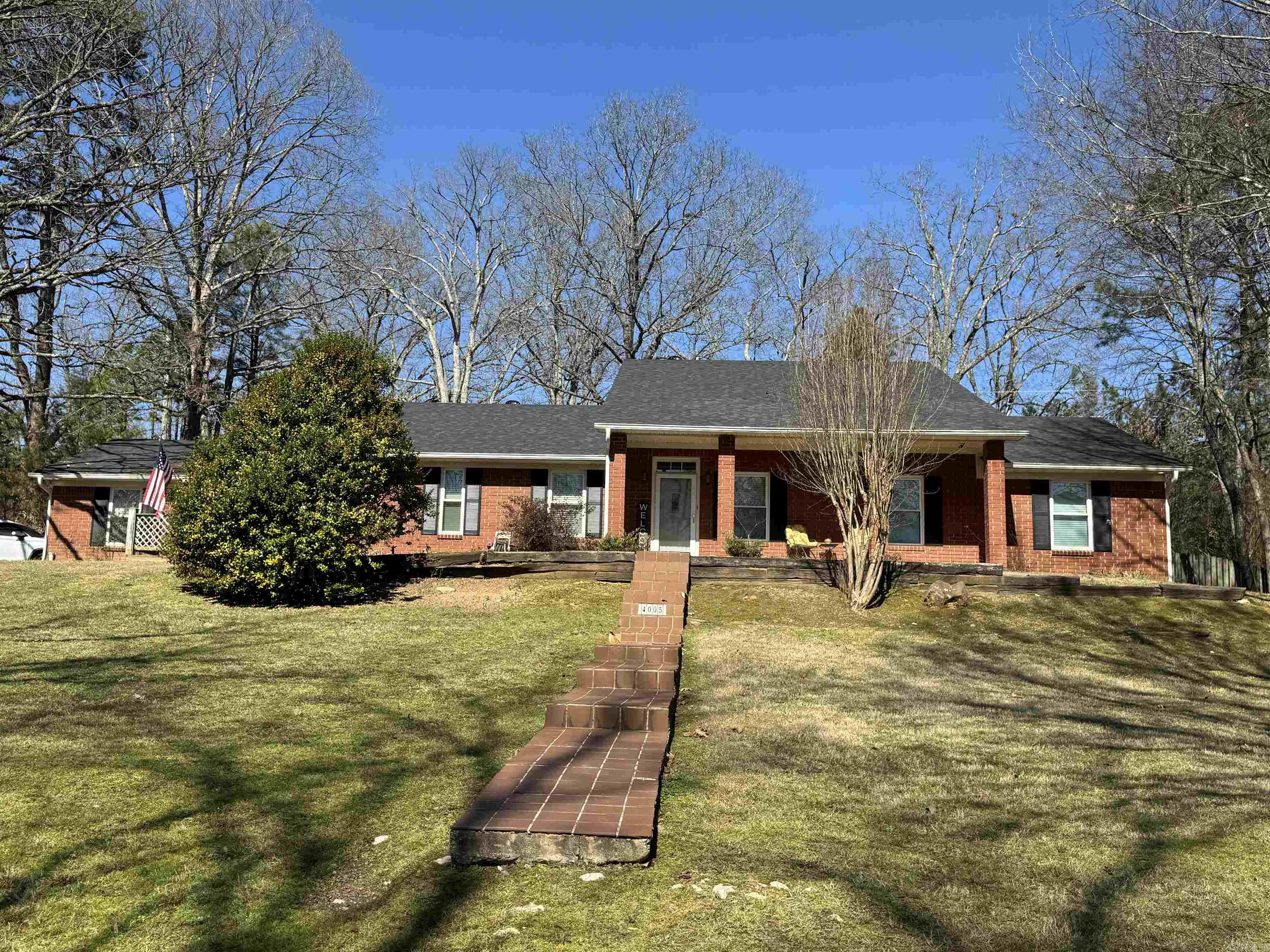 Lovely Salt Creek Road home with 4 Bedrooms, 3 Full Bathrooms all located on the first level of the home!  The bonus room is the only room upstairs it is nice and roomy.   This home has all new paint, new LVP flooring, and carpet, the tile is original but looks good. The kitchen has been updated with new cabinets and granite counter tops and a new back splash, new lighting and lots of new hardware, even in the closets! The primary bedroom has its own entrance and its own deck.  The roof is new, the windows are about 3 years old, and the gutters are Leaf Filter. This home has been well cared for, and it shows!  This one is move in ready!  Country Living but close to town!  Your dream home is waiting for you!