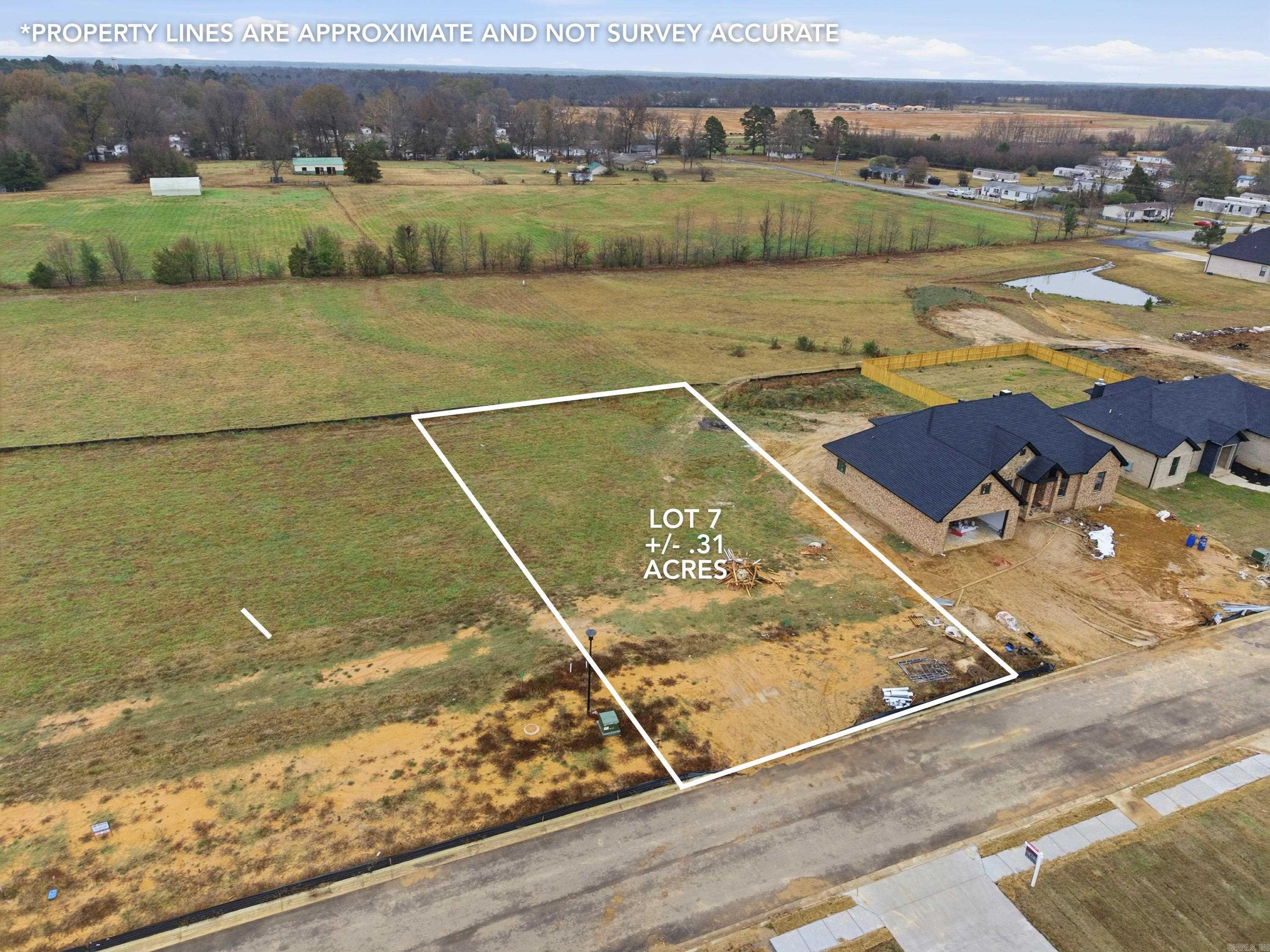 0.31 acre lot in new Copper Moon Estate Phase 2 Subdivision available for purchase or custom build! Taxes TBD
