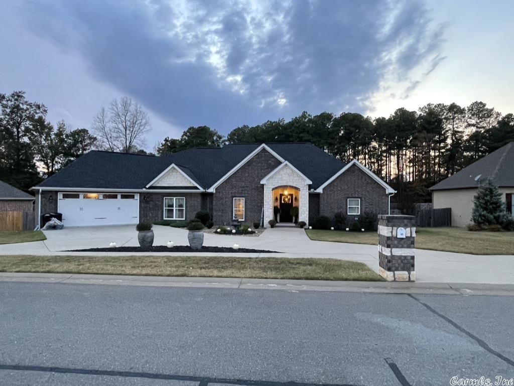 Look no more! This is the perfect home you've been waiting for! In the highly sought after Oak Tree Ridge subdivision, this home has it all for him & her! This immaculate home has multiple built ins, extensive crown molding, open kitchen/living room, ton of storage, & whole house generator! With a circle drive, heated/cooled garage fit for a king, & master bath/closet for a queen this is a must see! The backyard oasis is unbelievable! Outdoor hibachi grill, fire pit, fridge, 5 sitting areas, & fireplace! No HOA fee!!!!