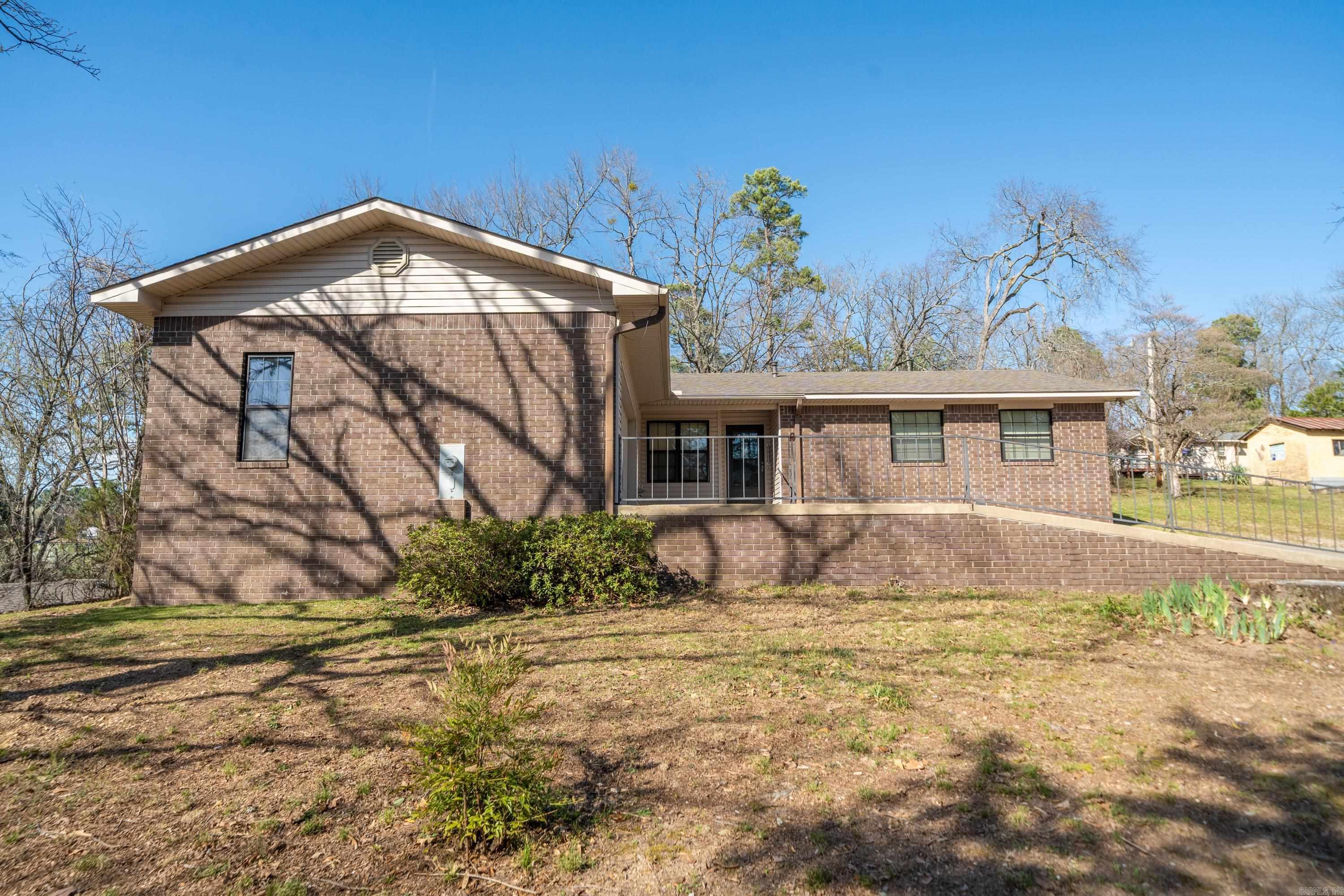 Very nice and Centrally Located in Hot Springs, 3Bed/2 baths, 2 Car Garage, New LVP floors installed Marck 2025. New Roof & Hot Water Heater Installed 2023,  HVAC unit 3 years old. There is 2 storage Blgs in Backyard with accepted offer they can convey. All Appliances stay.