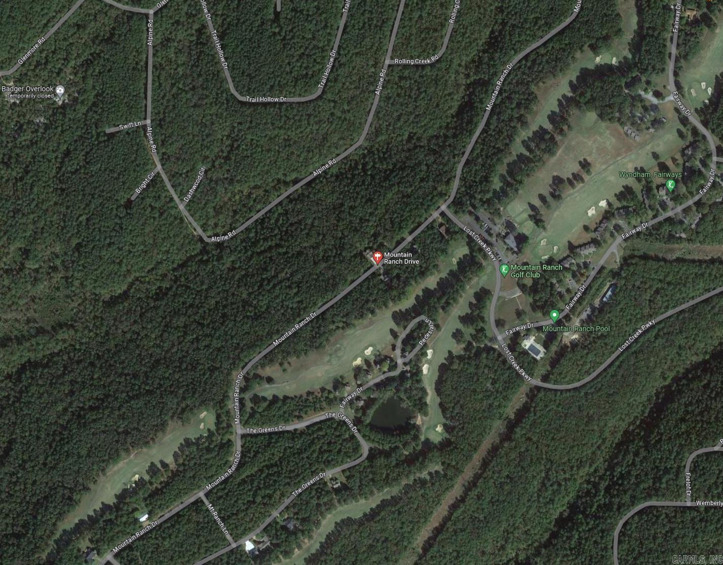 Golf Course Homesite across from Mountain Ranch,  on a beautiful ridge sitting across from  the 18th Tee Box of Mountain Ranch Golf Course.  Peaceful setting great for your special home.   Ask about adjoining lot to give you more options to for your building project! Nice existing homes on this street.  Very affordable start to your golf course home!  Ask about Membership Fee and Service Fees.