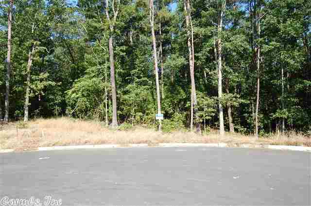 Newest Neighborhood in Chenal Valley.  Beautiful natural and private building sites with extensive green space.  Close to pool, Shopping at new Promenade at Chenal, and the new Chenal Elementary School.  Building requirements to mirror that of Maisons with minimum sq footages to be 2600 sq ft for a one level and 3000 sq ft for a multi level.  Wood or Wood clad windows are required as well as 9 1/2 min roof pitch.  Call Chenal Properties for Contracts and Documents.