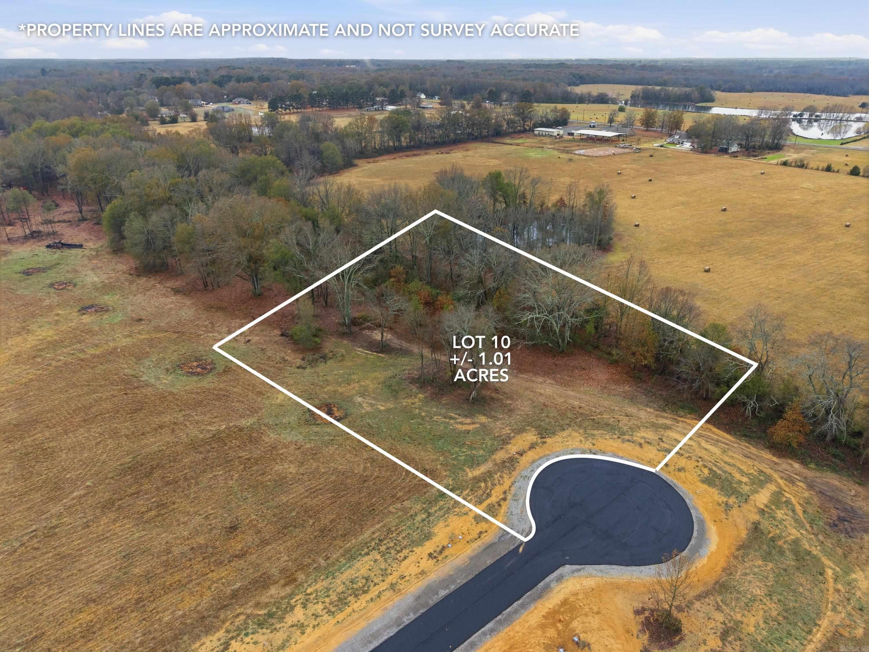1.01 acre lot in new Crescent Cove Subdivision available for purchase OR a custom build! Taxes TBD.