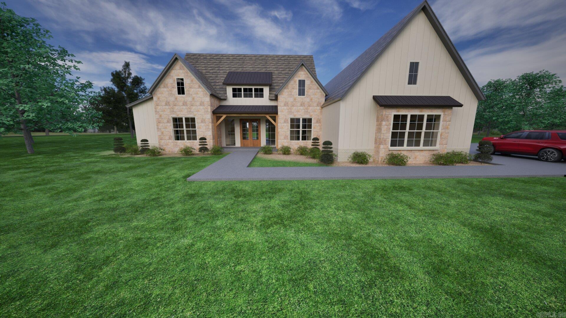 This to-be-built home is ideal for homeowners who want the quality and detail of a custom home, without the stress of endless decisions or an overwhelming construction process.  A streamlined, professionally guided approach allows buyers to enjoy a thoughtfully planned and designed home with curated selections, while still offering personalization where it matters most. The home will be situated on an approx. 0.62-acre irregular lot featuring approximately 70 feet of frontage and estimated depths of 200 feet and 185 feet, providing flexibility for home placement, privacy, and outdoor living. This bridges the gap between full custom construction and a traditional market home, delivering refined design, clarity, efficiency, and peace of mind in one cohesive package.  Ideal for those seeking a smooth, well-defined process and a refined final product without unnecessary complexity.  See the Included Features for a comprehensive outline of quality features & finishes including 2x6 Walls, Engineered Trusses, & a 10-year Structural Warranty – in addition to luxury finishes! The lot is currently vacant with no existing structure. The home will be built per plan for the buyer.