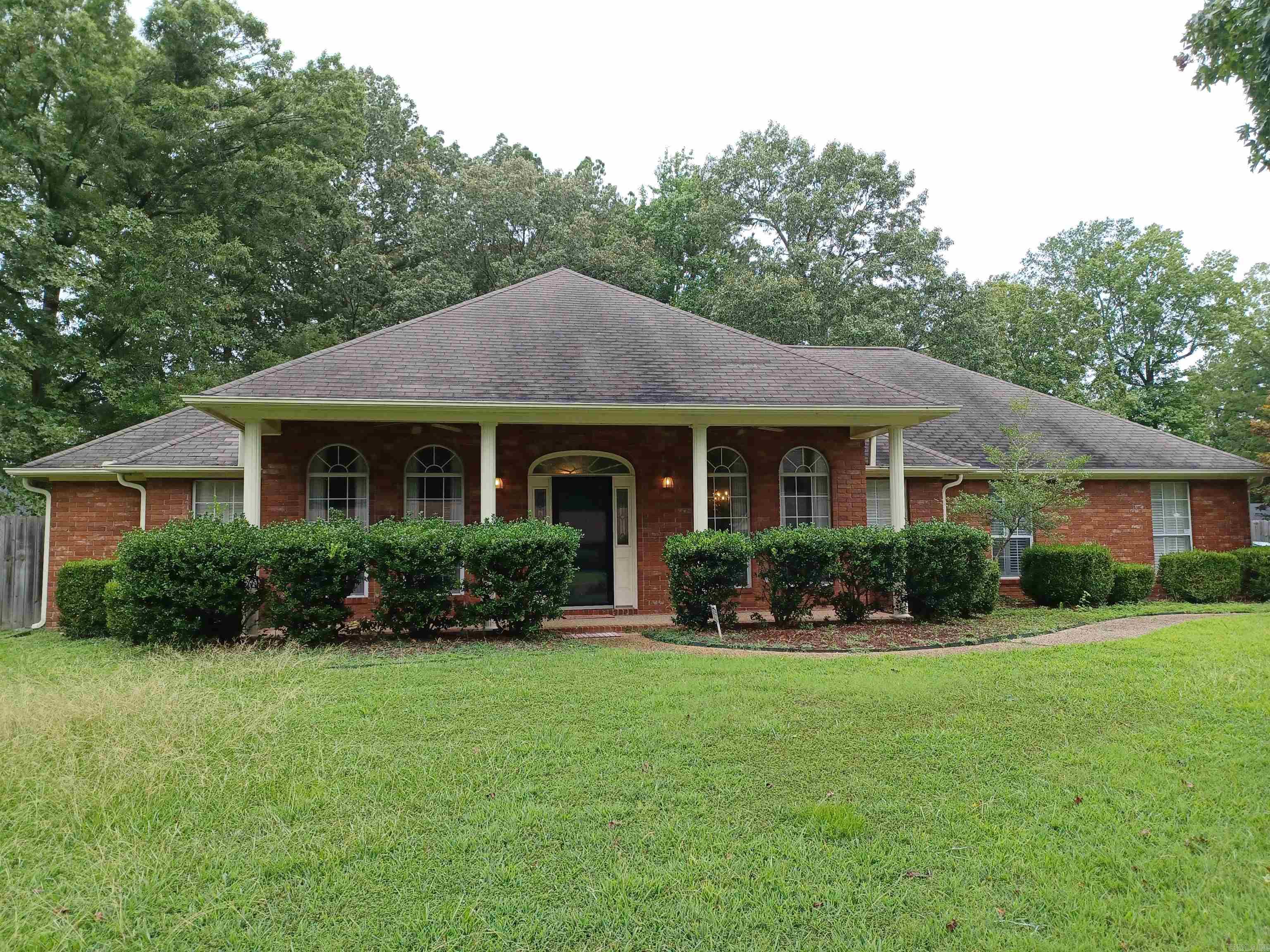 Beautiful move in ready brick home in a sought after area!  This one level home boasts 4 spacious bedrooms, large vaulted ceiling great room with a site built wood burning fireplace with gas starter that features a custom mantel!  Separate laundry with storage/pantry and a large kitchen with a breakfast area overlooking the private fenced in backyard.  The formal dining room is ready for your family gatherings and floorplan is perfect for entertaining.  The second living area could be used for an office or possibly a 5th bedroom.  The oversized garage features an inground tornado shelter, separate mechanical room for HVAC and Water heater and additional storage areas for all your needs.  The low maintenance concrete patio with brick accents is perfect for your outdoor gatherings!  Call me today for a private tour!