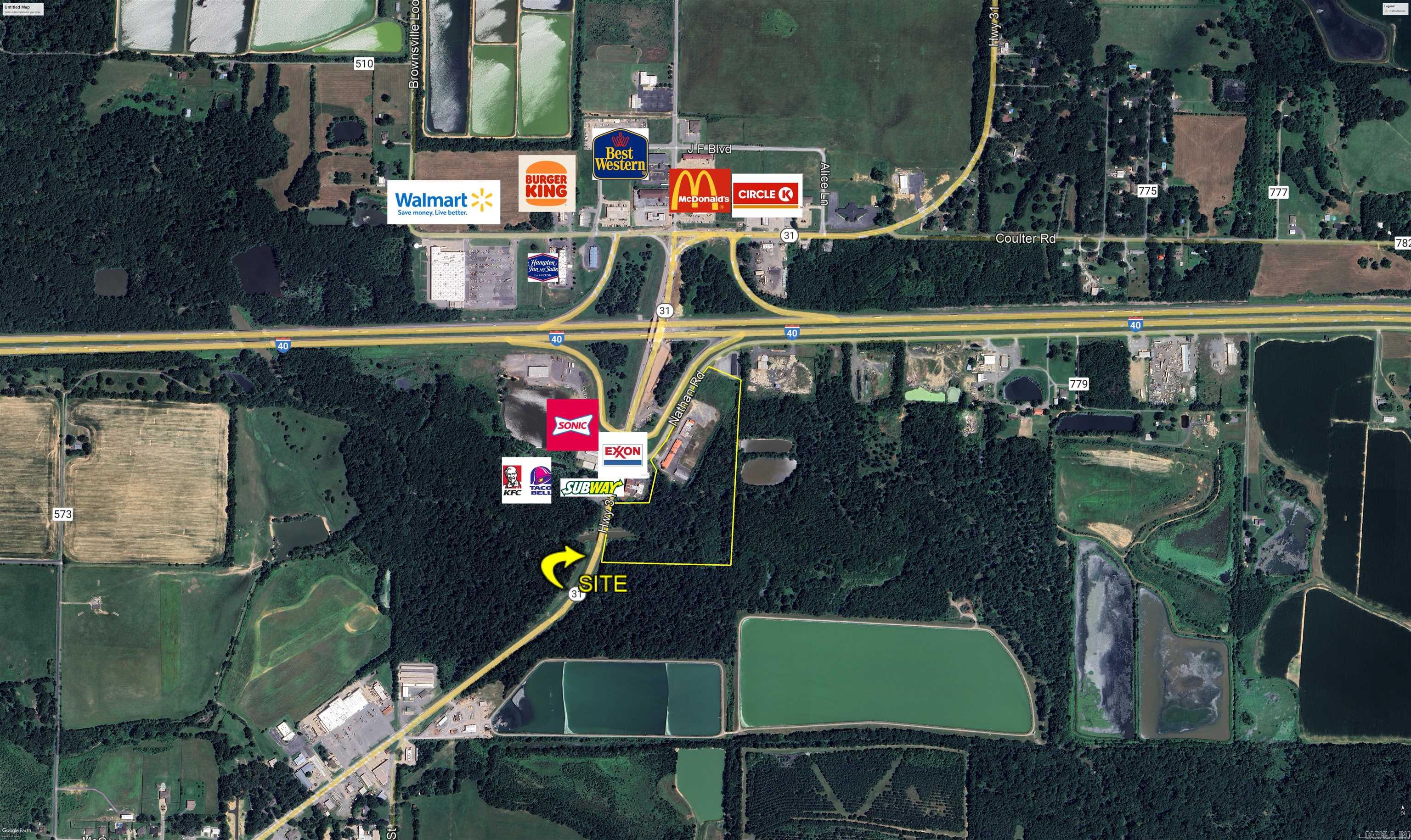 Lonoke City Area - Commercial Sale
