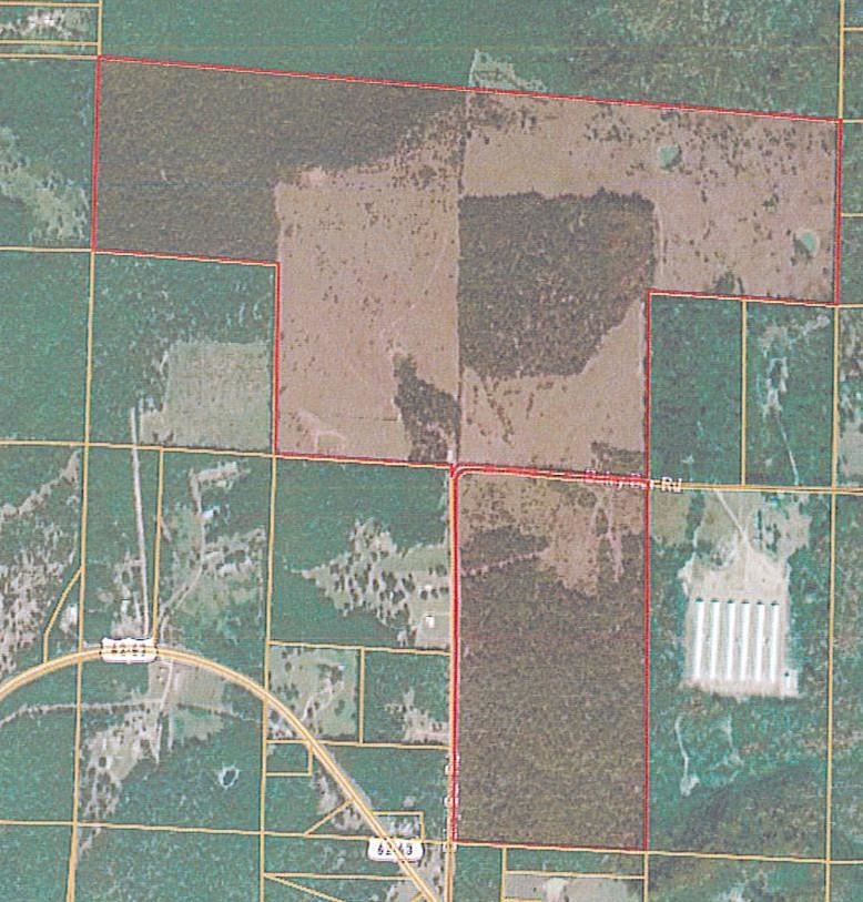 Great Land mostly wooded.
