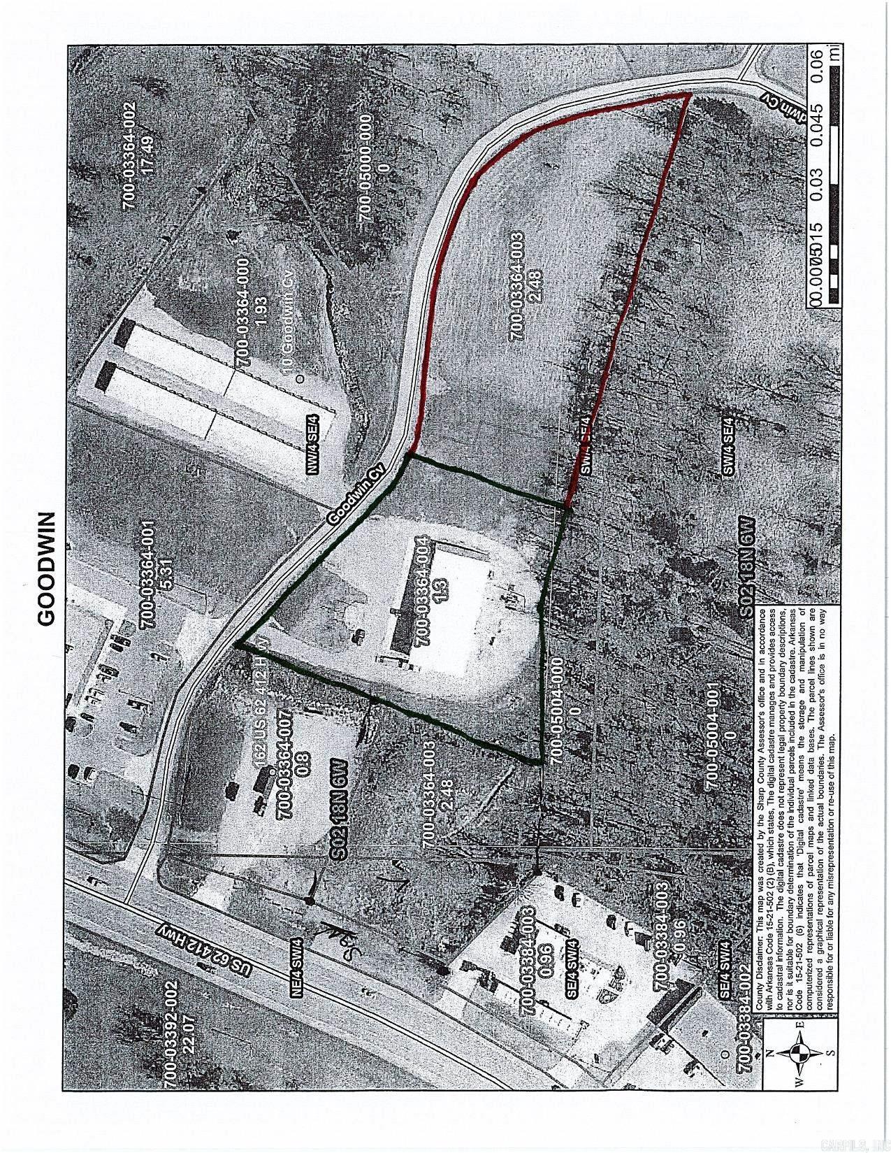 LOCATION! LOCATION! LOCATION! Commercial Property in a Great Location and on HIGH GROUND! This 2 +/- acre commercial land sits on U. S. Highway 62-412 just across from the Ash Flat Walmart, and next to Sonic.  Surrounded by lots of businesses. The fire department is located just behind the property. HUGE potential.
