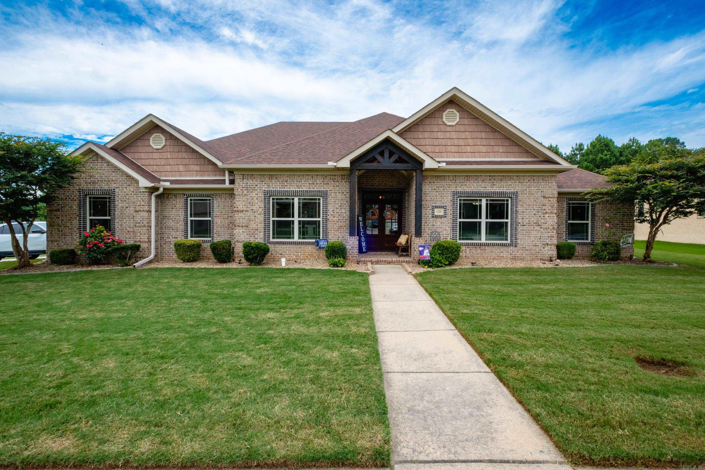Located in one of the area's most sought-after neighborhoods, this beautiful 4-bedroom, 2.5-bath home offers the perfect blend of comfort, convenience, and community amenities. Enjoy hard-surface flooring throughout, a newer roof and tankless water heater, and a functional floor plan designed for everyday living.  Situated on a desirable corner lot, the home features a circle drive for added curb appeal and extra parking. The spacious backyard provides plenty of room for entertaining, relaxing, or play, and includes a storage shed for all your outdoor equipment and storage needs.  Neighborhood amenities are second to none, featuring a community pool, stocked pond with a walking track, scenic walking trails, and much more. Whether you're enjoying the outdoors or relaxing at home, this property offers something for everyone. Don't miss your chance to own a home in this highly desirable community!
