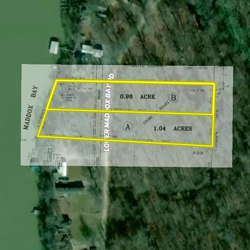 Amazing location for a lodge, club, or family retreat on the banks of famed Maddox Bay.  With Dale Bumpers National Wildlife Refuge's 160,000 acres adjacent to this property, the owner has the opportunity to access the finest public land hunting and fishing Arkansas has to offer.    This Lot has been surveyed and the parcels composing it have been reallocated to make two parcels.  As such, the owner has subdivided the property along the new parcel lines-see Photos for visual representation of Lots A and B.  Lots are .98 (B) and 1.04 (A) acres.    Maddox Bay is regarded as the crown jewel of the Refuge and a fantastic spot to access Arkansas' most amazing public lands.  Deep in the heart the Mississippi Flyway this is mecca for the serious water fowler.  The fishing is unparalleled with the Bay itself drawing people from far and wide for bass, crappie, and catfish.  The deer herd is enormous and of high quality. Do not miss your chance to own a piece of this amazing area.