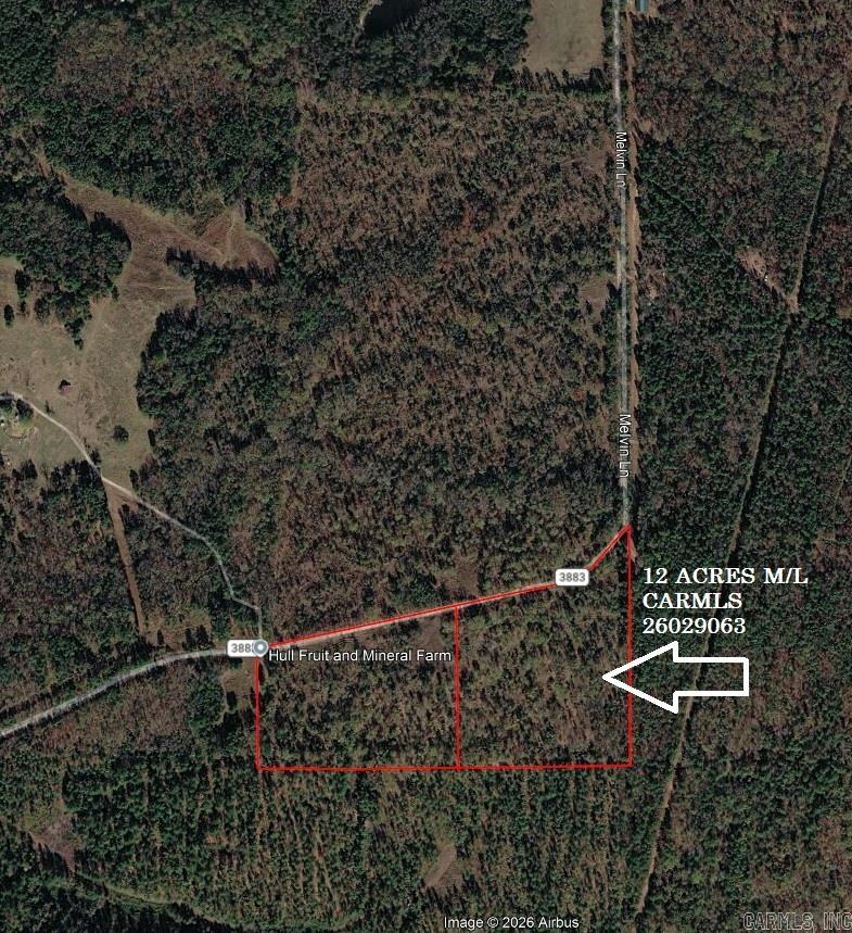 BEAUTIFUL MOSTLY WOODED TRACT IN MOSTLY LARGE TREES INCLUDING SOME PINE TIMBER. ELECTRIC LINE CROSSES NORTHERN COUNTY ROAD FRONTAGE FOR ABOUT 600 FT. WINTERTIME VIEWS TO THE SOUTH. JOINS 140 ACRE MATURE DELTIC TIMBER PLANTED PINE STAND THAT IS FULL OF WILDLIFE INCLUDING BLACK BEAR, DEER, & WILD TURKEYS. EAST OF LUTHERVILLE, NEAR BIG PINEY CREEK & MOORE OUTDOORS CANOE RENTAL LOCATION. LAMAR SCHOOLS, BUT A SHORT DRIVE TO DOVER. THOUSANDS OF ACRES OF PRIVATE TIMBERLAND TO THE EAST & SOUTH. SUPER PRIVATE LOCATION WITH MINIMAL TRAFFIC. LAND SLOPES TO THE SOUTH FROM THE COUNTY ROAD FRONTAGE.  CITY WATER NOT CURRENTLY AVAILABLE. JUST OVER 9300 FEET AWAY. DRILLED WELL WOULD BE NECESSARY, BUT HAS YET TO BE DRILLED.  A SUPER-WIDE FIRE-BREAK/SHOOTING LANE/ATV TRAIL RUNS ALONG THE EAST & SOUTH BOUNDARIES OF THE PROPERTY.