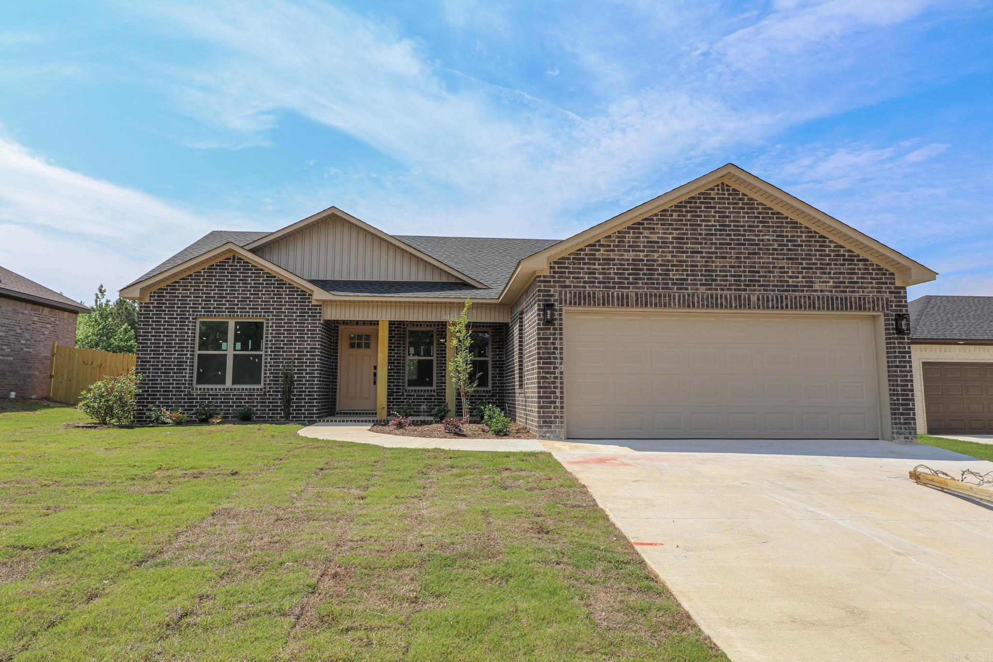 Check out this new construction home in Ridge Park Subdivision that is the perfect fit for a new home buyer! This home has an open floor plan with 3 bedrooms and 2 bathrooms. The kitchen area will have granite counter tops and stainless appliances. It has concrete floors throughout with the master suite have two walk in closets and a large vanity in the bathroom with a separate toilet room. This home has a covered back porch with a nice size yard for a swing set or trampoline! Are you looking for a home that qualifies for 100% financing? This is it! Call today to check it out!
