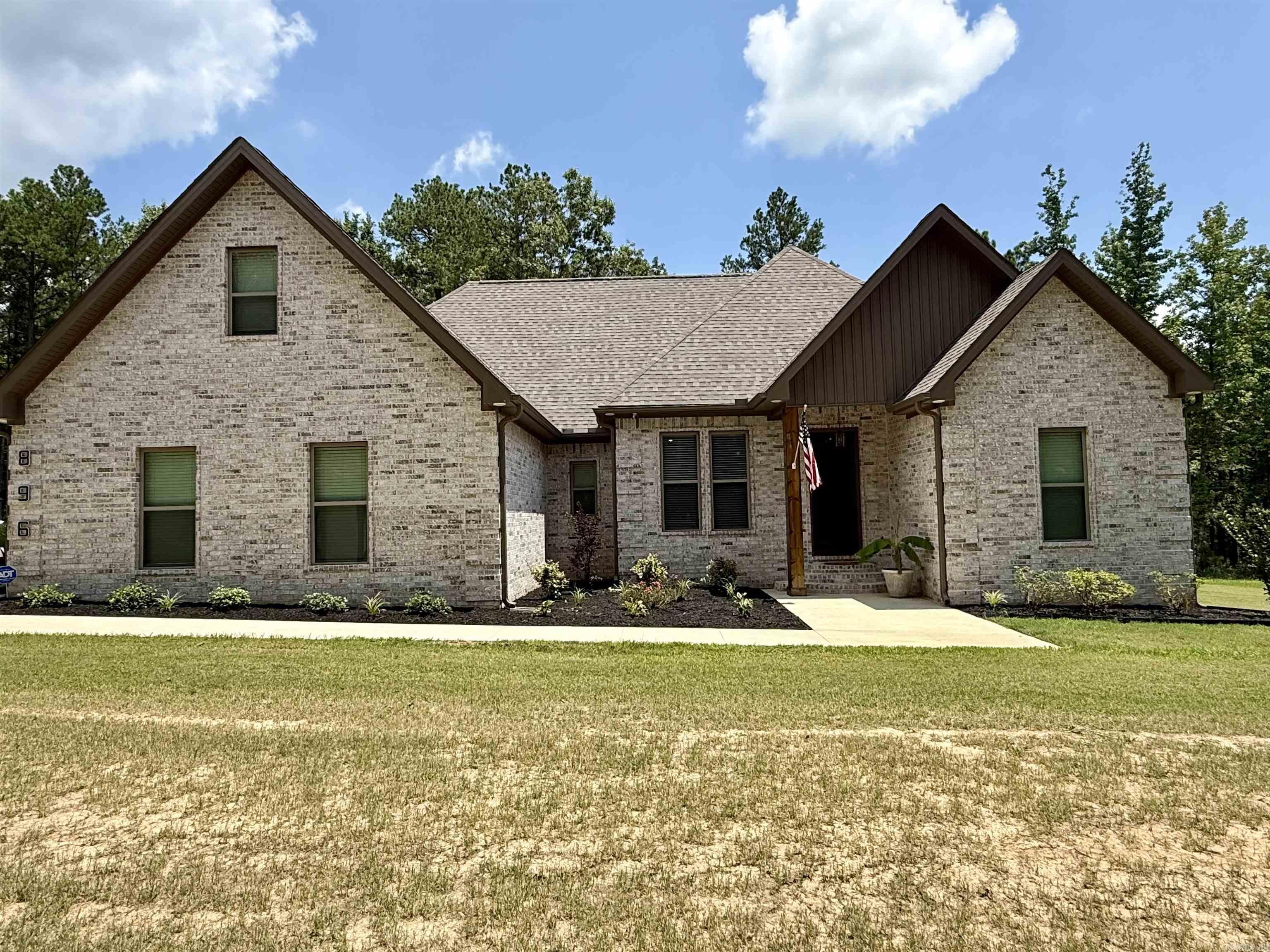 Welcome home to this beautiful 4-bedroom, 2-bath new construction offering 1,883 sq. ft. of thoughtfully designed living space on a peaceful 1.25-acre lot. Built in 2025, this home combines modern finishes with a functional layout perfect for everyday living.  Step inside to an inviting open-concept floor plan featuring a cozy electric fireplace that serves as the focal point of the spacious living area. The kitchen boasts custom cabinetry, a large island with seating, sleek countertops, and it connects seamlessly to the dining area- perfect for entertaining!  The split-bedroom arrangement provides privacy, with a spacious primary suite tucked away from the additional bedrooms. Enjoy a relaxing ensuite bath and generous closet space, while the remaining bedrooms are located on the opposite side of the home.  Step outside to the large back deck, perfect for grilling, entertaining, or simply enjoying the peaceful wooded surroundings. With 1.25 acres, there’s plenty of room for activities or for adding your own outdoor amenities.  Located in the highly desirable Brookland School District, this home offers the perfect balance of quiet country living with convenient access to town!