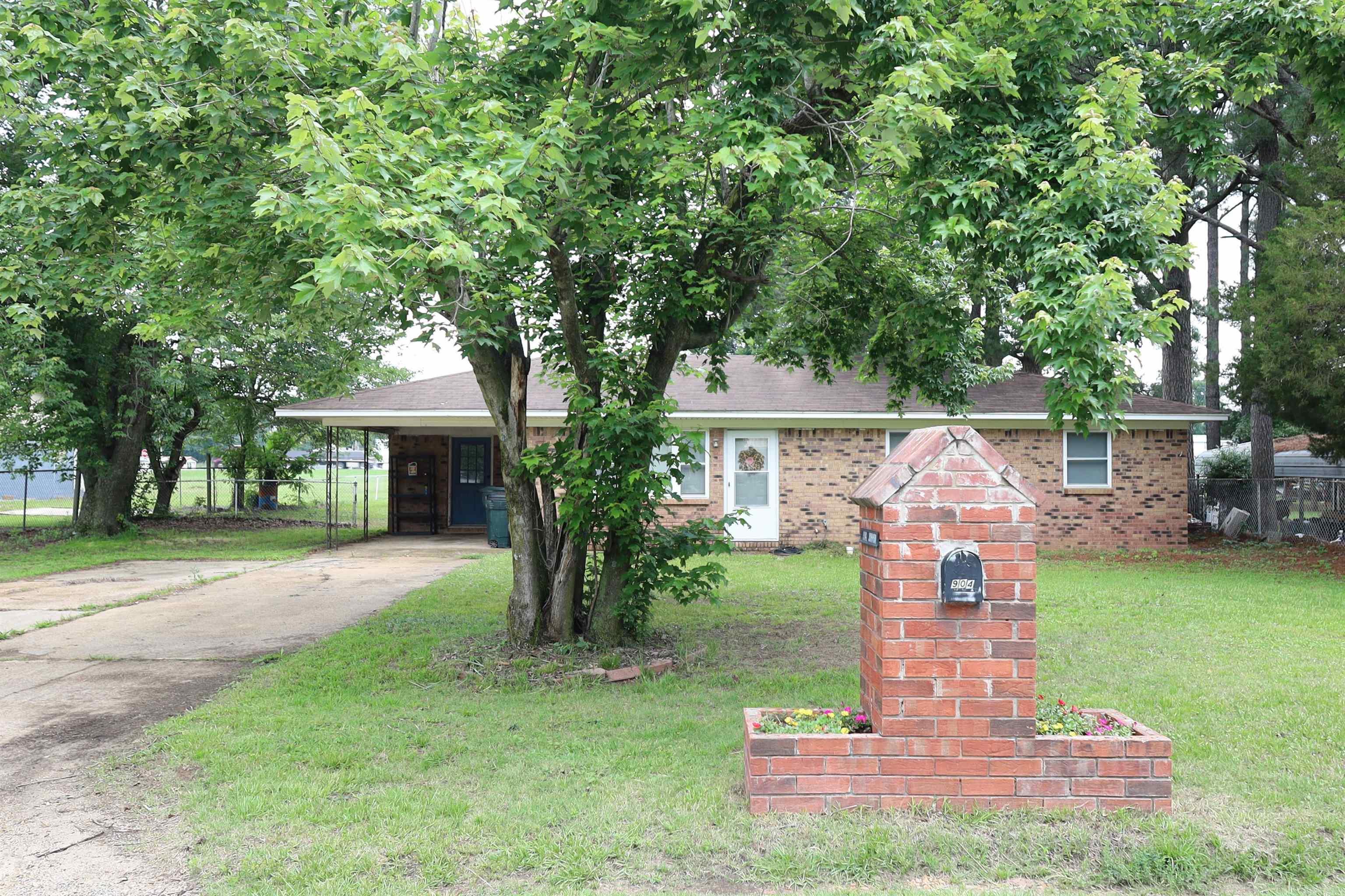 Very adorable starter home or investment property, newly painted cabinets and hardware, new countertops, newly tiled shower with new pipes, HVAC less than five years old per seller when they purchased, newer water heater, and fenced yard with storage building, priced to sell.
