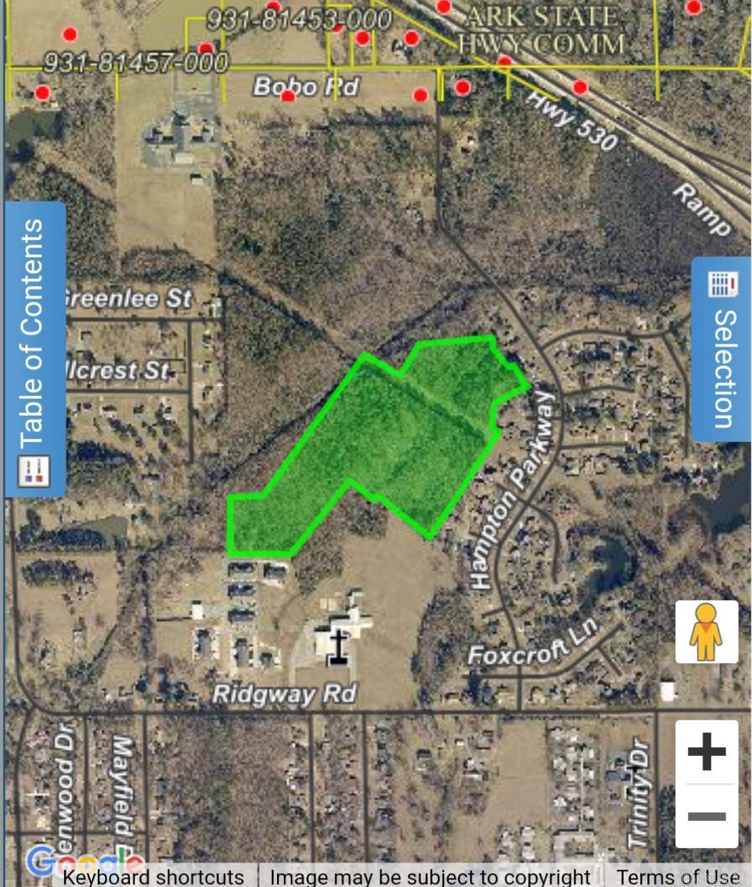 Land located in a great location. The land is situated just North of Ridgeway and West of Hampton Parkway of Windsor Subdivision. This parcel is a total of approximately 25.83 acres and there is an additional 28.73 acres that is immediately adjacent to this parcel currently listed with the same Brokerage being sold separately. Potentially a total of 54.56 acres  Please call for more details!