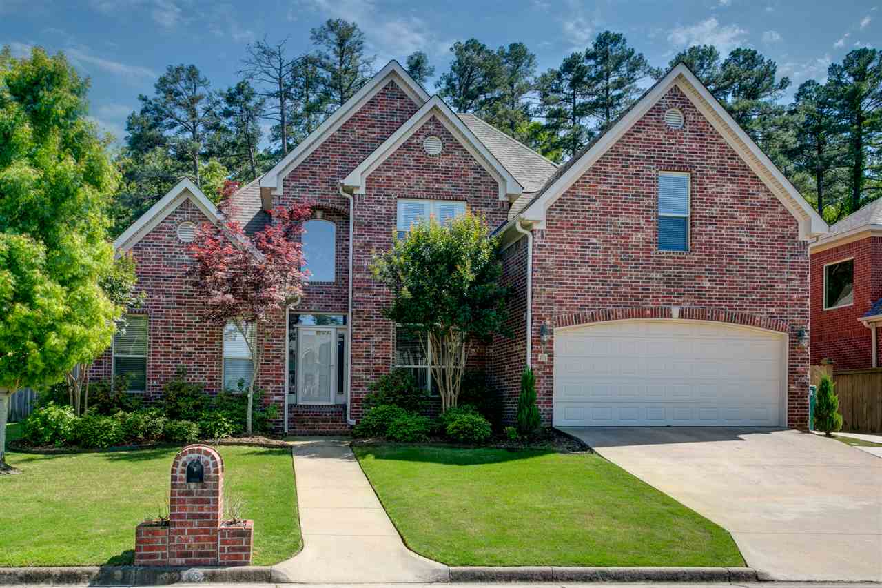 Beautiful, family home in the heart of West Little Rock! This home opens to the entry & dining room, with the great room open to the beautiful kitchen.  Kitchen amenities include granite, stainless appliances, gas cooktop, double ovens & ample cabinet storage! Powder bath + master suite down. Upstairs includes 3 BDR, 1 large bath w) a large game room! Home amenities include hardwood floors throughout the main, patio & fenced backyard w) green space! Zoned for Don Roberts School & the new middle school!