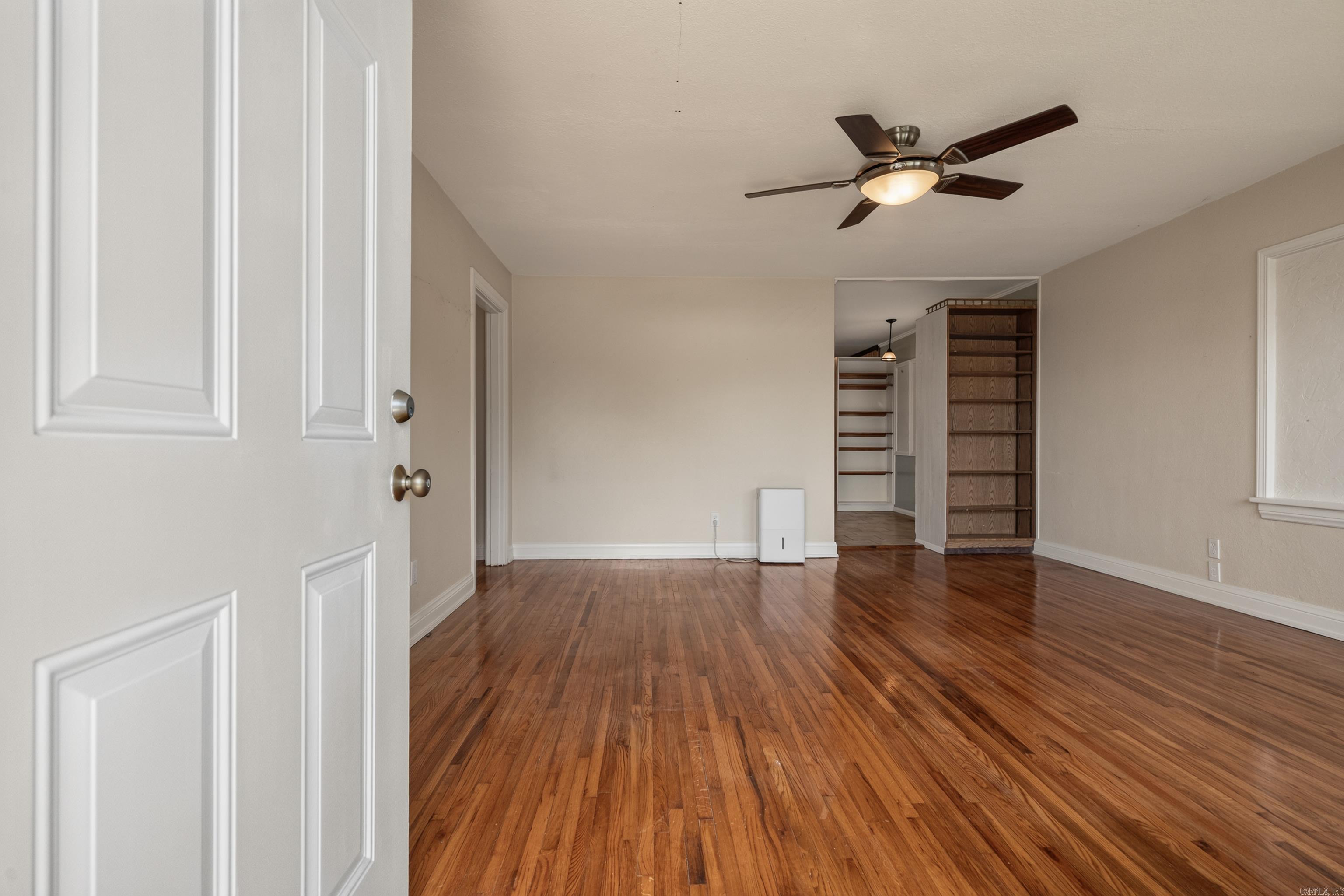 TWO BEDROOM 1 BATH HOME WITH HARDWOOD FLOORS, CH/A,STORAGE BUILDING 6 X 12, FENCED BACKYARD AND WHLOE HOUSE GENERATOR