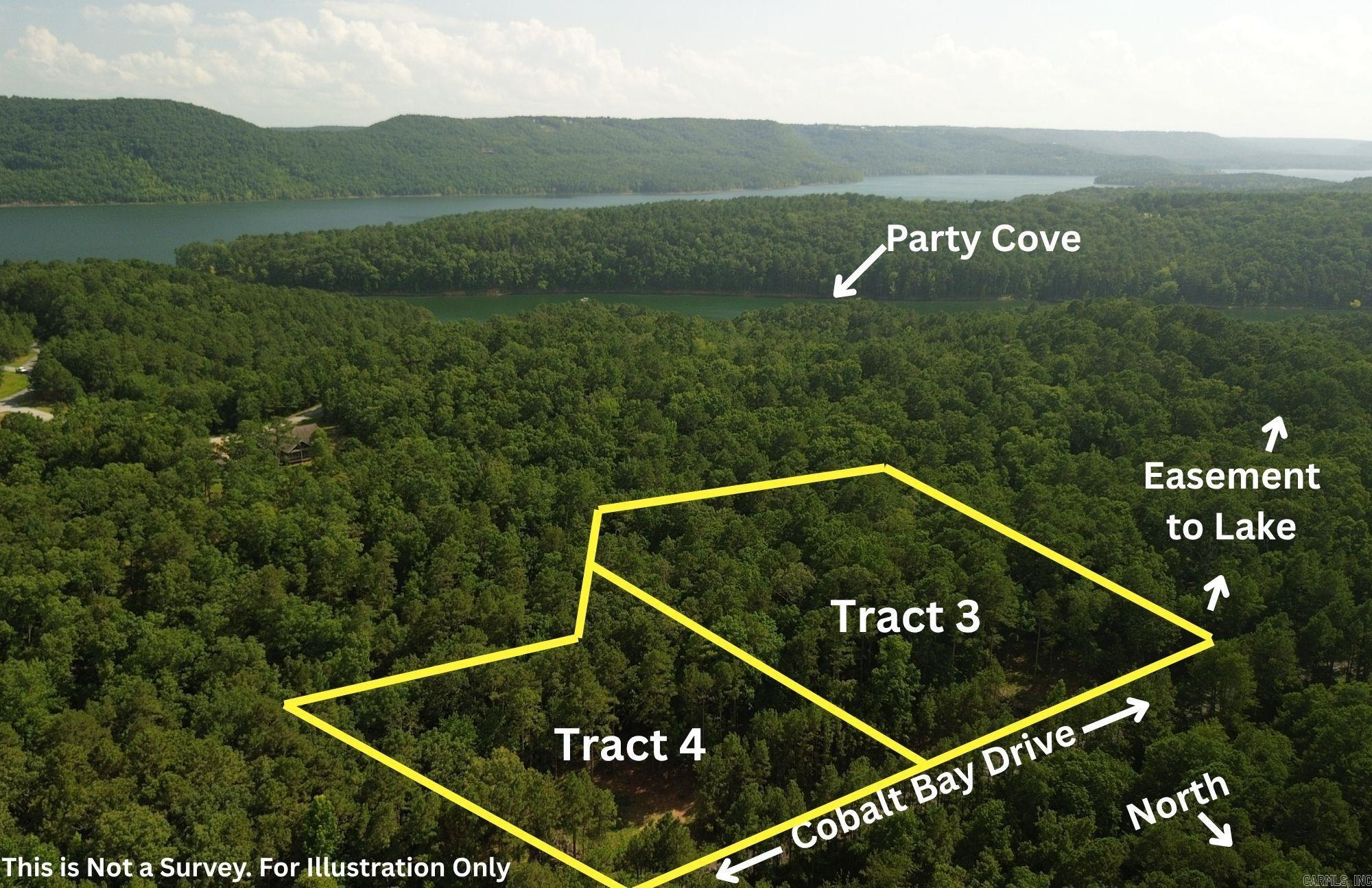 6 Acre Lot Near Greers Ferry Lake with deeded access to Lake. Partially cleared and ready for your tiny home or custom build. Utilities are at the road with approximately 271 ft of frontage on Cobalt Bay Drive. Not in Cobalt Bay Subdivision. No mobiles allowed.
