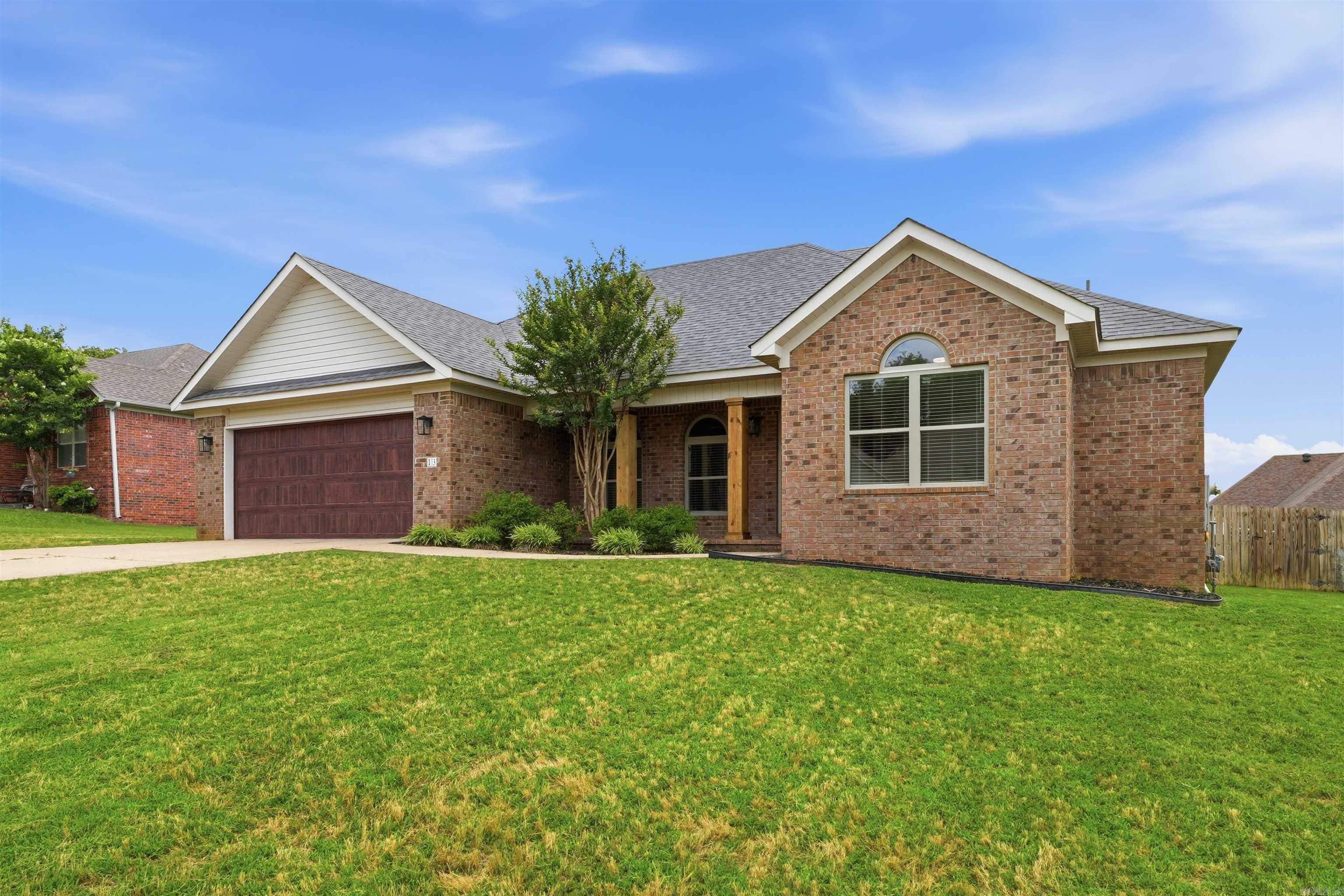 Newly remodeled home now available in the desirable Magness Creek North subdivision!  All of the major maintenance items have been replaced! New roof in 2025, new HVAC in 2026, new windows in 2026 and new garage door in 2026.  Nice, open concept with new luxury vinyl plank, and tasteful modern updates throughout.  The large kitchen features all new stainless appliances, and quartz countertops.  Each bedroom has its own walk in closet, and the primary suite has TWO walk-in closets.  Enjoy the peace and quiet of the split floor plan keeping your primary suite on the opposite end of all of the other bedrooms.  The back yard is large, and comes with a good sized deck with new decking! Within walking distance to the neighborhood lake. Schedule your showing today!