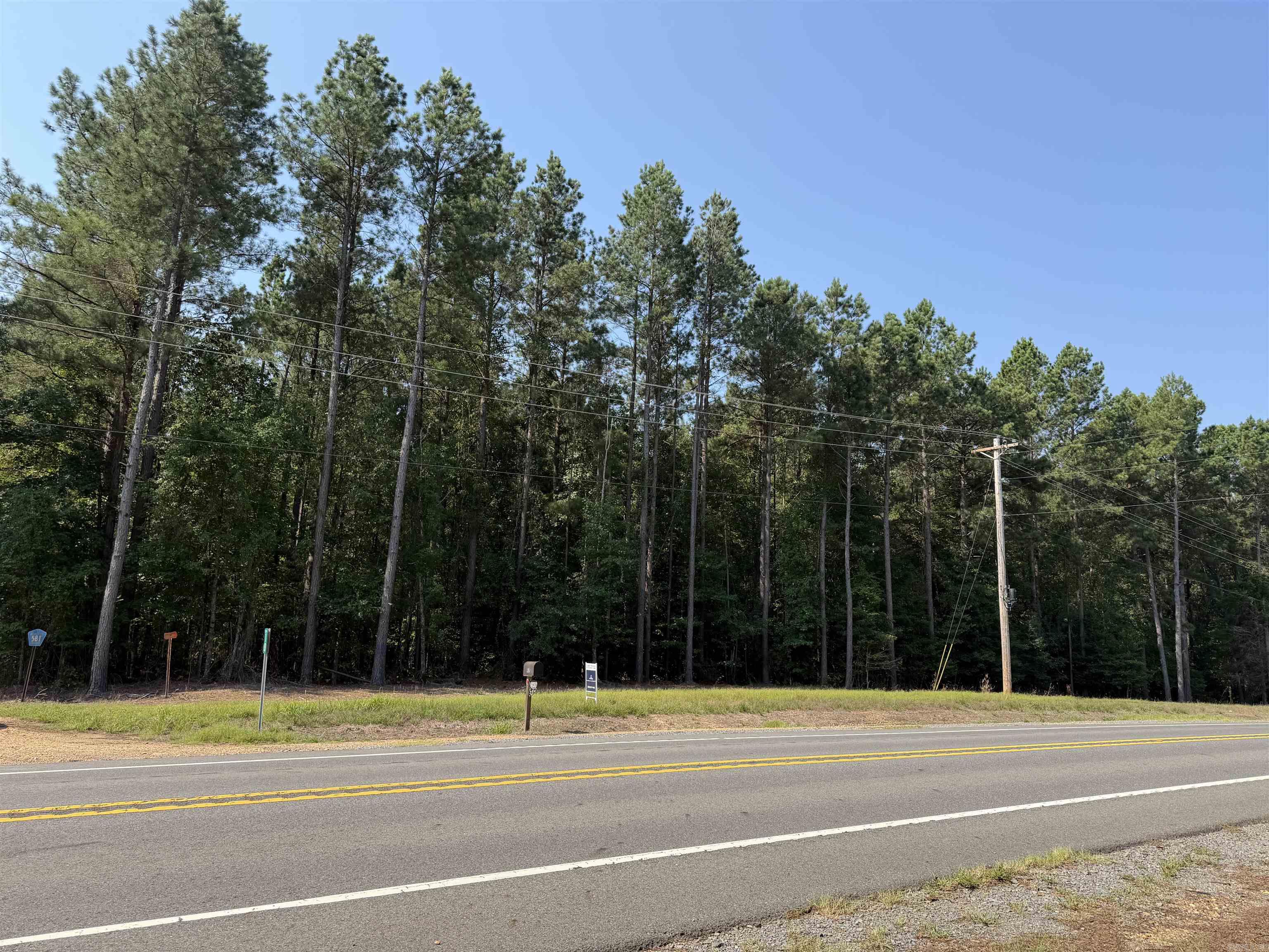 Pending survey. Great acreage to build your dream home on or clear a spot to have a mobile home put.
