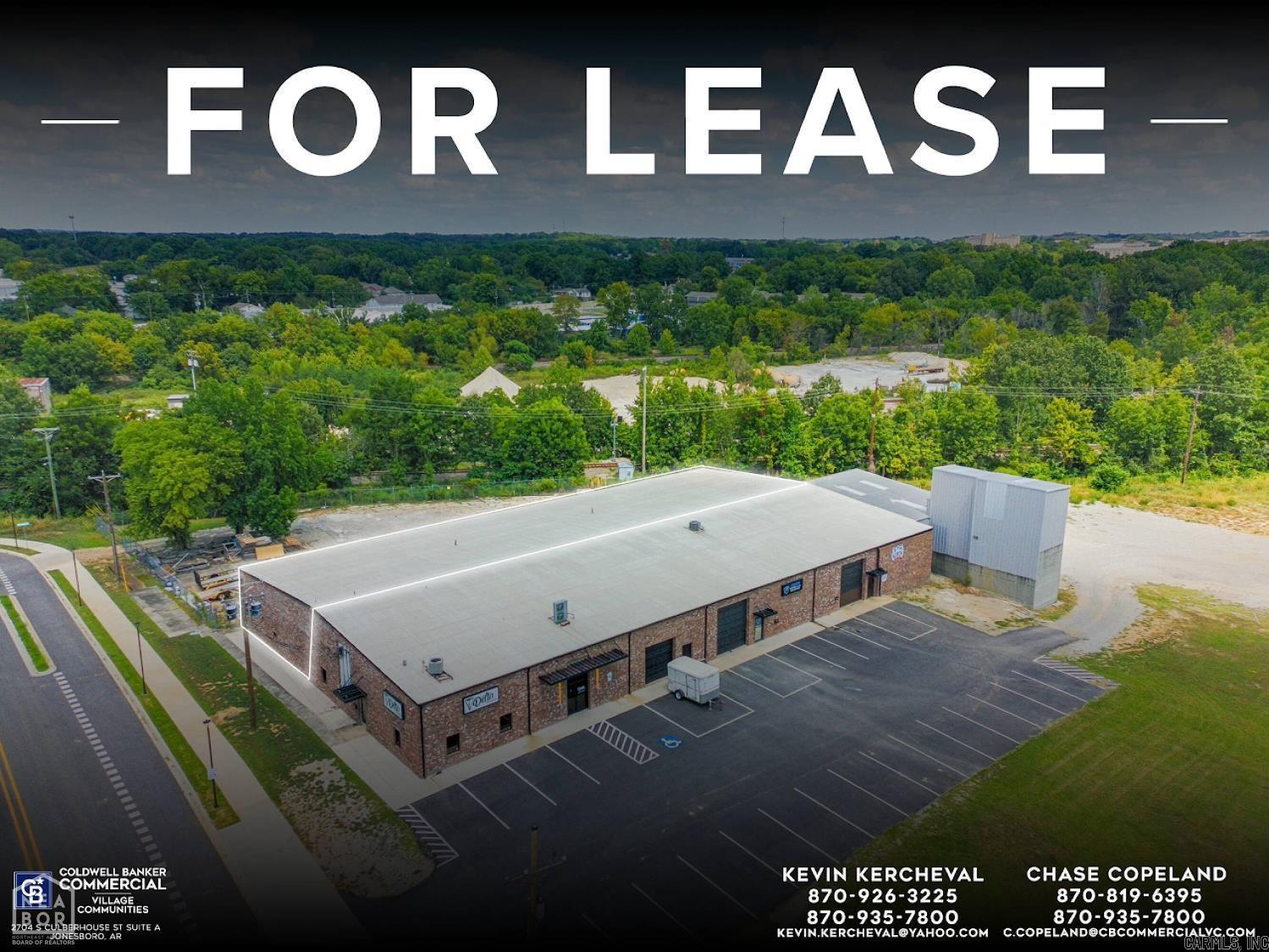 Coldwell Banker Commercial - VC is pleased to present 310 Reeves Street for lease. The space includes +/- 8,000 SF of warehouse space with loading dock access. The property includes a secure, gated rear lot and excellent accessibility to Downtown Jonesboro. This would be ideal for someone needing a convenient location to store goods. $8/sf/yr