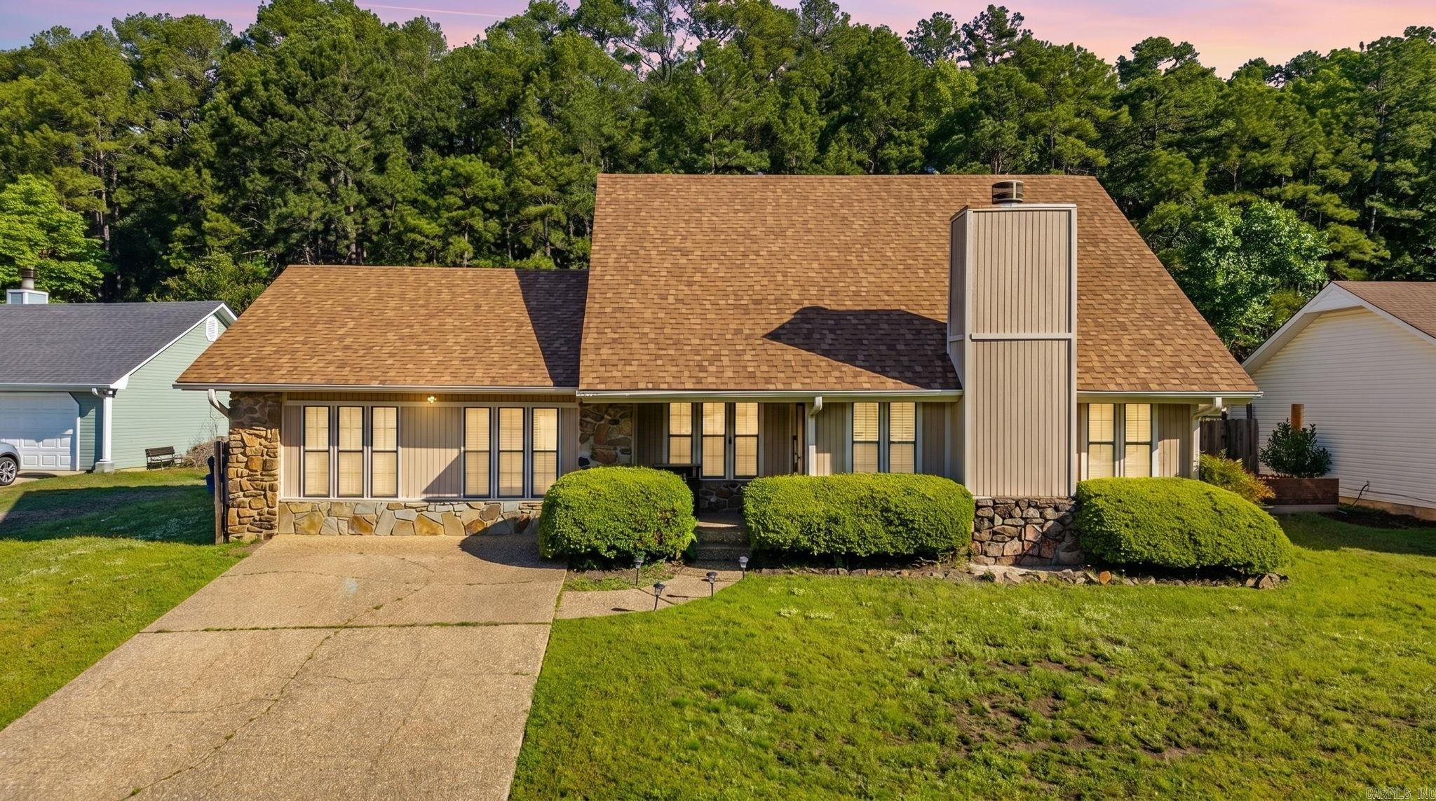 Tucked away at the end of a quiet cul-de-sac in the heart of Maumelle, this home offers the kind of setting that’s hard to find. Just steps from a small neighborhood park, it creates a peaceful, tucked-away feel while still being close to everything Maumelle has to offer. Inside, you’ll find an abundance of flexible living space designed to fit a variety of needs—whether you envision a spacious living room for relaxing evenings, a game room for entertaining, or a dedicated space for hobbies, crafts, or a home office. The layout provides versatility while still feeling warm and inviting. Step outside and enjoy a backyard made for gathering. The pergola-covered grilling area sets the scene for weekend cookouts or unwinding at the end of the day, while the storage shed offers added convenience for tools and extras. With its unique location, functional layout, and inviting outdoor space, this home blends comfort, flexibility, and charm in one beautiful package.  *Includes Ai staged photos*