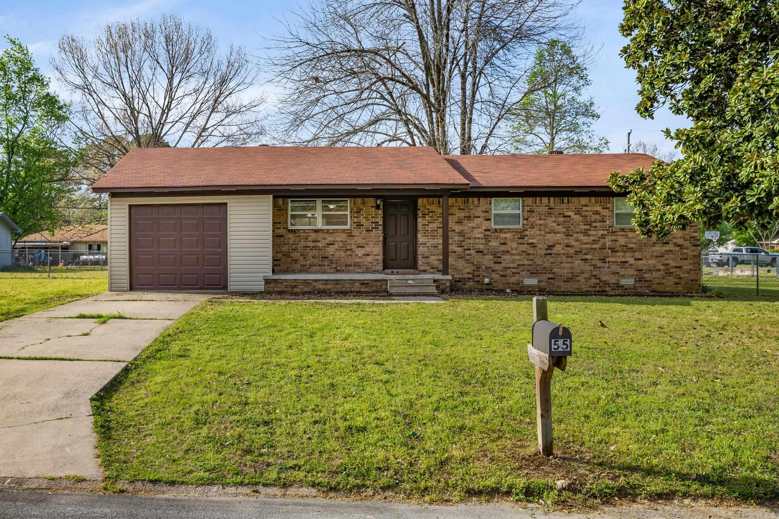 Pull up to this beautiful home nestled on a spacious corner lot in the heart of Cabot. From the moment you arrive, you’ll notice the inviting curb appeal with updated siding that perfectly complements the warm brick exterior, along with landscaping ready for your personal touch this spring. Step inside to discover a bright, refreshed interior featuring brand new luxury vinyl flooring throughout, paired with neutral tones that create a clean and welcoming feel. The living spaces flow effortlessly, leading you into a stylish kitchen complete with granite countertops, white cabinetry, and a layout that’s both functional and inviting. Down the hall, you’ll find three comfortable bedrooms and an updated bathroom featuring matching granite finishes, offering both style and convenience. Out back, enjoy a deck—perfect for relaxing evenings or entertaining guests—overlooking a generously sized lot with room to play, garden, or unwind. Conveniently located close to schools, shopping, and everything Cabot has to offer, this home combines comfort, style, and location all in one.