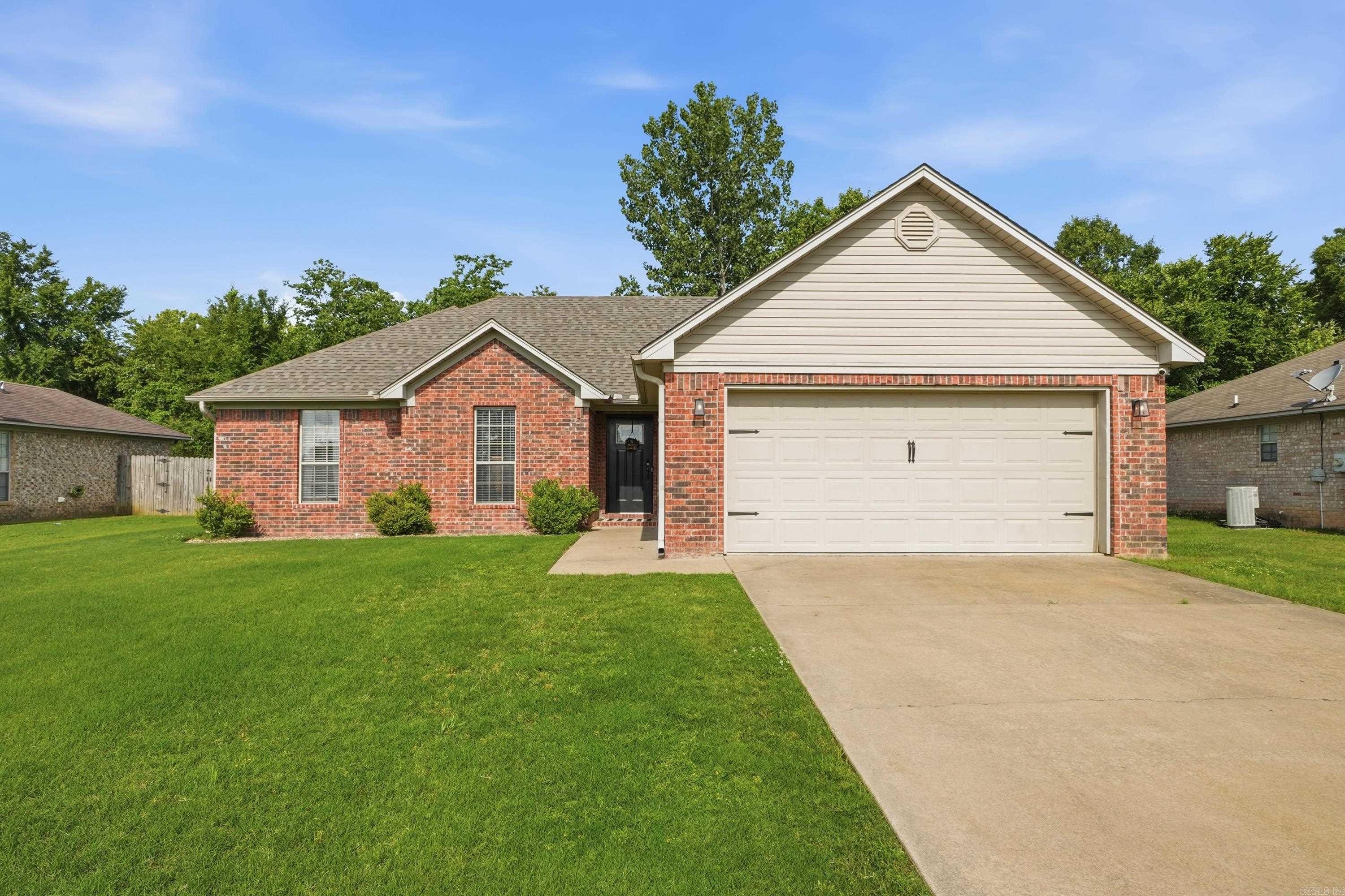 Magnificent three bedroom two bathroom home in the heart of Greenbrier with plenty of updates and a beautiful yard! Walk in to see the beautiful vinyl flooring and cozy living area with fireplace. The kitchen has an island which provides extra working space and there is a nice sized pantry with plenty of storage. There is a separate laundry room and an inviting backyard with a porch and seating area. The shower in the primary bathroom was recently remodeled. The roof, water heater, and HVAC have all been recently replaced. Amazing home in a great location!