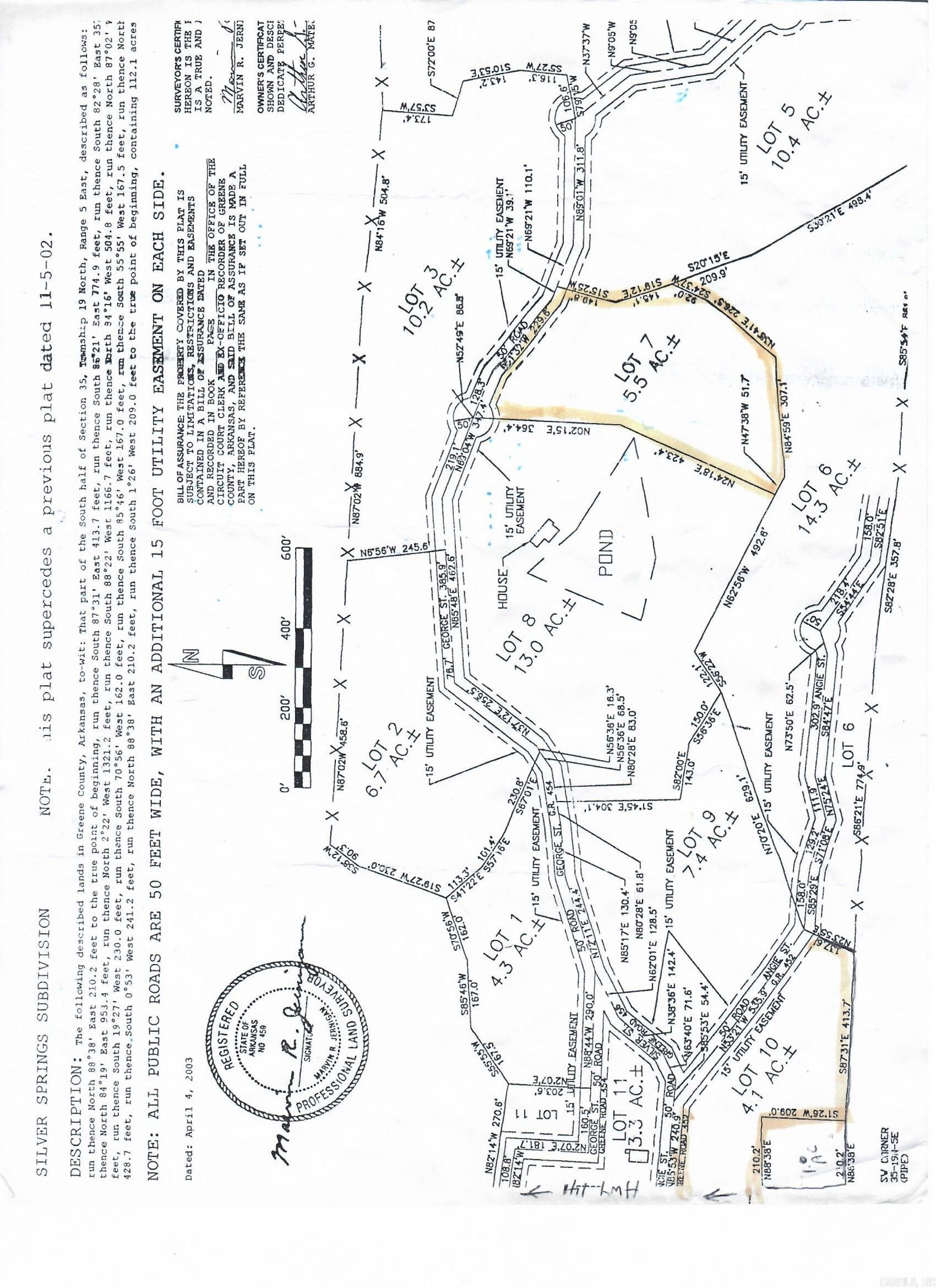 Silver Springs - Land
