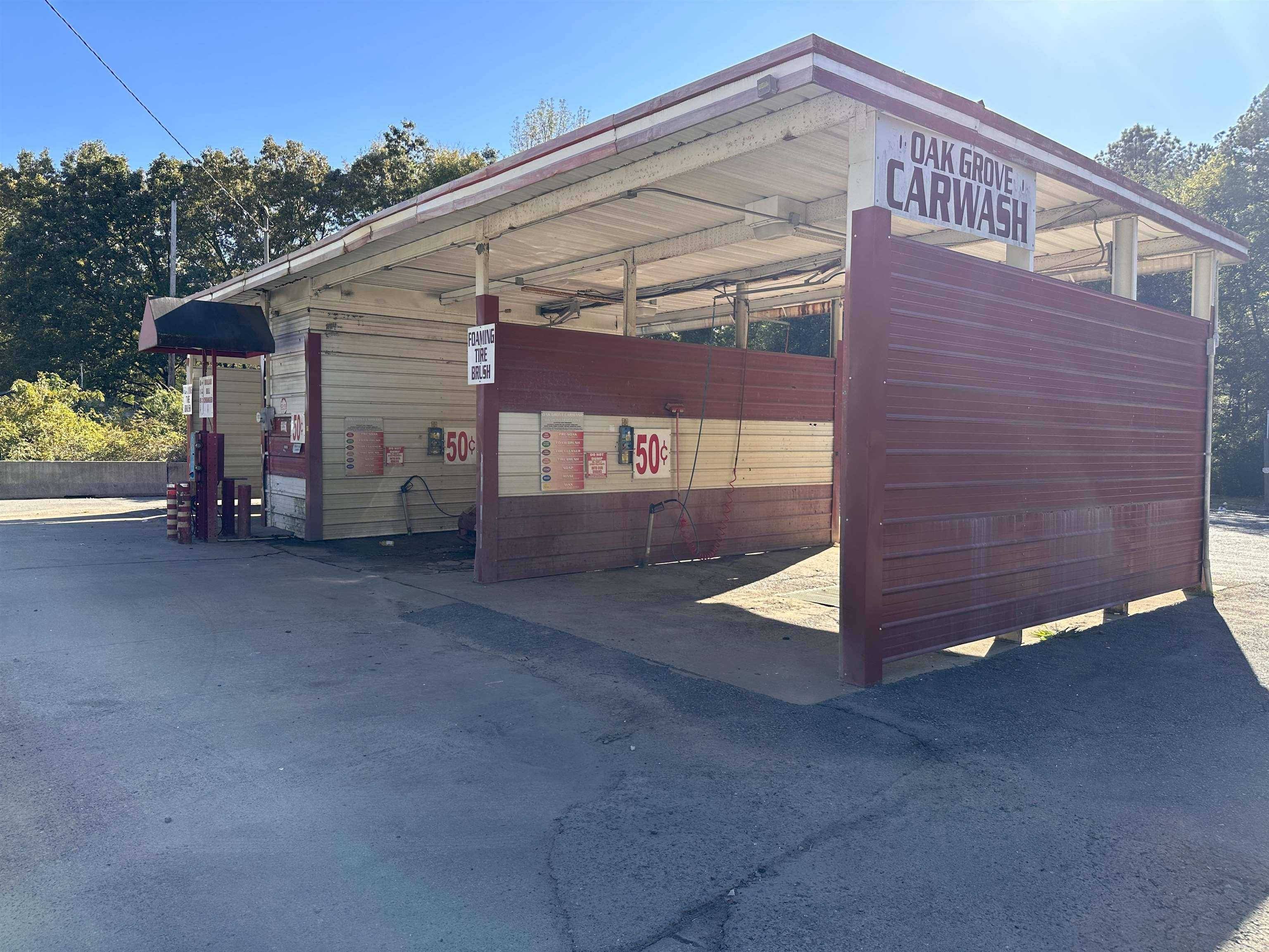 3 bay carwash in high traffic area. Great opportunity for extra income.