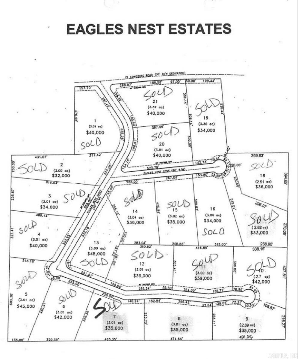 Eagles Nest Estates - Land