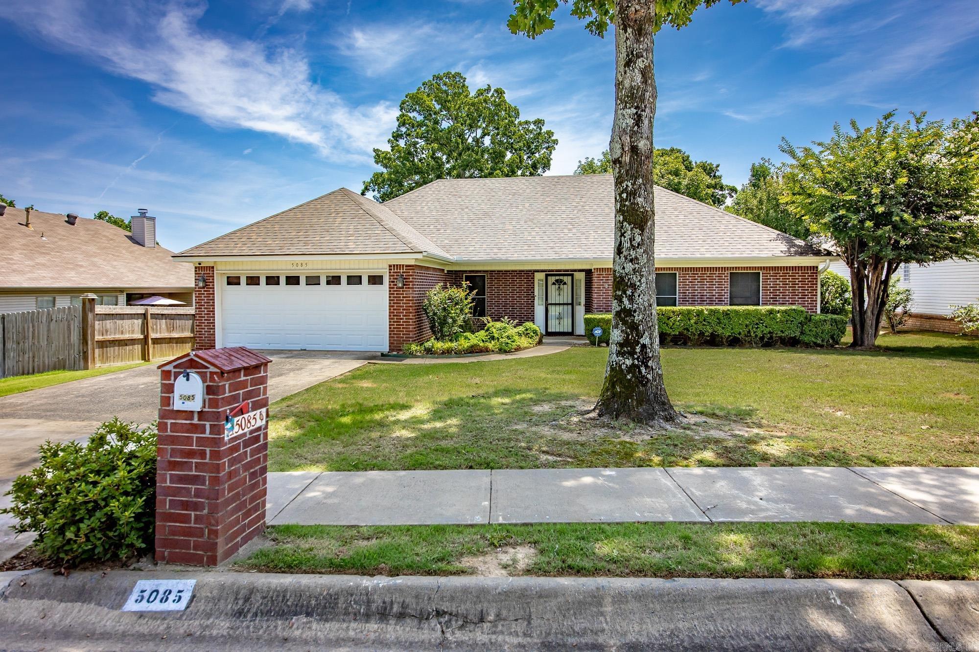 Great home in the Austin Lakes Addition close to all that Sherwood and NLR have to offer.  This one has had all the major systems updated - Roof and gutters 2023, HVAC 2024,  Hot water heater 2021.  Move in with peace of mind.  It also has a great remodeled walk-in shower in the spare bath for ease with bathing.  The primary is split from the other two bedrooms and boasts a walk-in closet and updated spa bath.  The kitchen has had updates as well and has a nice eat in area with door to the backyard. The heart of this home is the great room which has a nice fireplace and gleaming hardwoods. All of this on a no cut-through circle street on a flat lot makes this house a great find -plus there's room in the budget for any cosmetic updates you would like to make.  Come see this great home soon. Agents see remarks