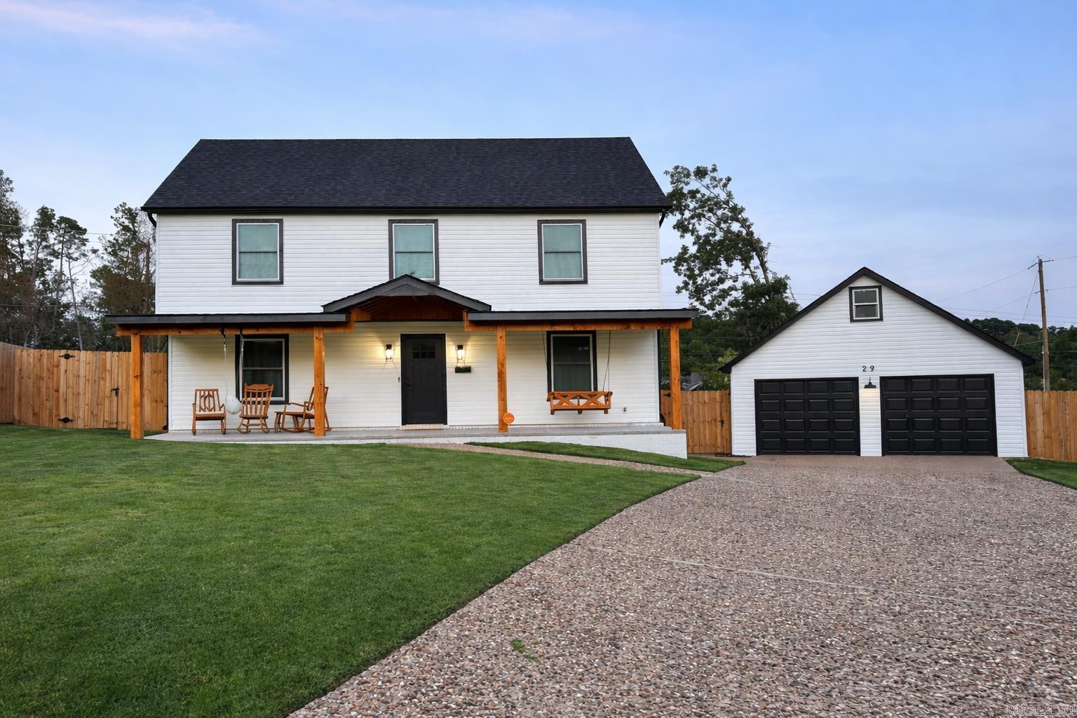 Where modern updates meet charm, comfort, and standout curb appeal. The newly added front porch is a true splurge you now get to enjoy, offering the perfect place to unwind and take in the quiet surroundings.  Tucked at the end of a peaceful cul-de-sac, this home has 4-bedroom, 2.5-bath plus an office/ flex room & offers the feel of new construction with the added warmth of a home that’s been thoughtfully finished and genuinely lived in. Rebuilt from the foundation and studs up in 2024, you get the benefit of like-new construction at a fraction of the price point. Major updates include a fully renovated kitchen and bathrooms, upgraded LVP flooring, newer roof, siding, and more — giving you confidence and peace of mind from day one.  The inviting front porch with swing sets the tone, while the oversized backyard creates space to entertain, play, or simply relax in your own private retreat. Inside, you’ll find a light-filled, functional layout with clean, modern finishes and true move-in ready convenience; ideal for both everyday living and hosting.  AGENTS: SEE AGENT AND SHOWING REMARKS FOR MORE INFO.