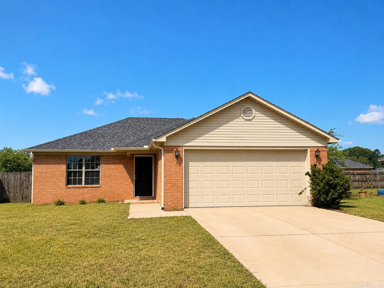 Welcome home to Shiloh Creek Estates! This charming 3-bedroom, 2-bath home sits on a desirable corner lot and offers the perfect blend of comfort and functionality. Inside, you’ll find durable vinyl flooring throughout, a spacious living area perfect for gathering with family and friends, and a well-designed layout that feels both open and inviting. Step outside to enjoy the large fenced backyard—ideal for kids, pets, entertaining, or simply relaxing in your own private space. Complete with a 2-car garage, this home checks all the boxes for easy everyday living!