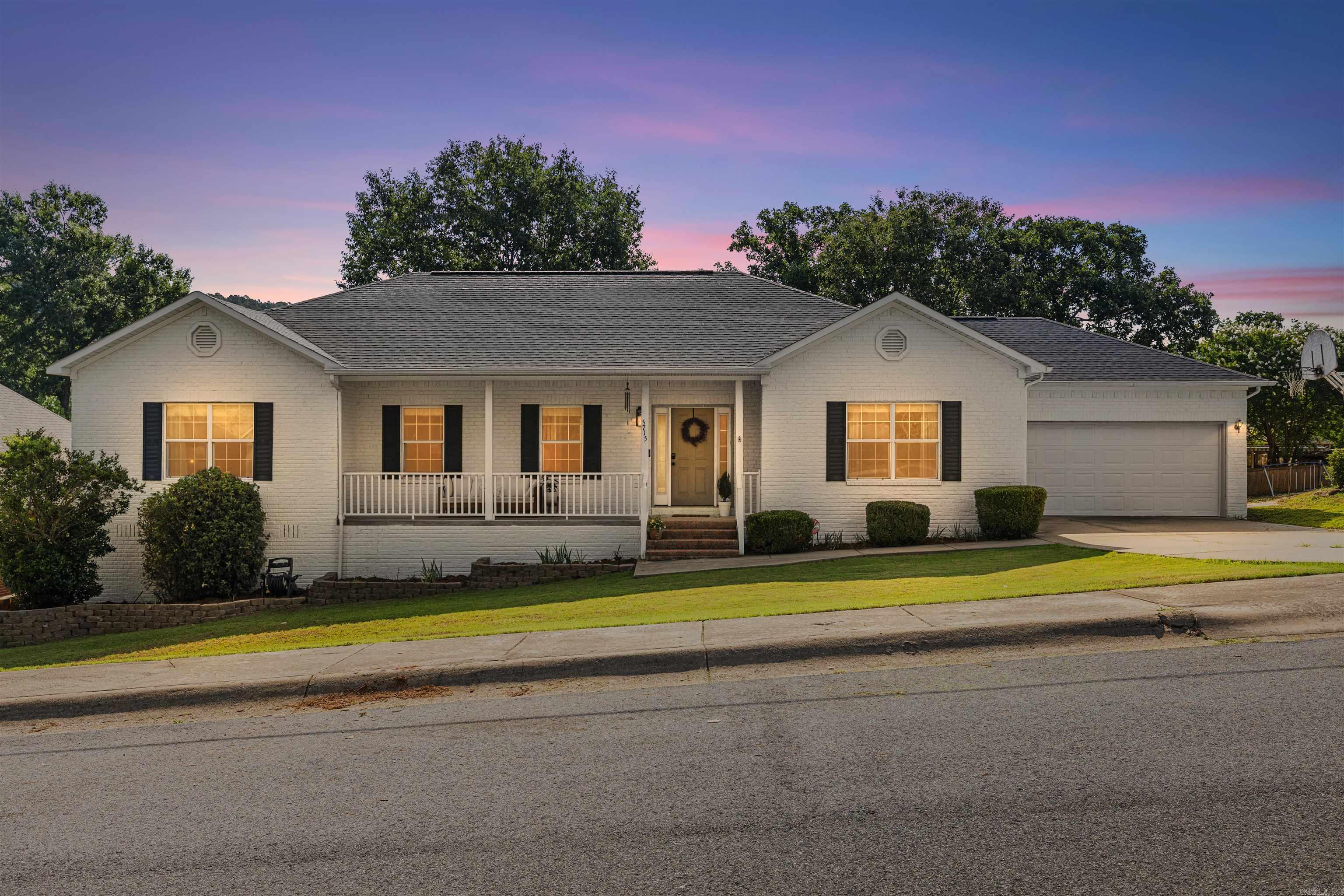 Beautifully maintained 5-bedroom, 3-bathroom home situated on a spacious lot in a highly desirable West Little Rock location. Designed for both comfortable everyday living and entertaining, this home features an open-concept layout, a large family room, and a well-appointed kitchen with stunning quartz countertops, modern finishes, and ample workspace.  The thoughtfully designed floor plan offers generous bedroom sizes, abundant storage, and a dedicated laundry room complete with built-in storage and a utility sink. Step outside to enjoy the backyard concrete patio, perfect for relaxing, grilling, or gathering with family and friends. The backyard playset conveys with the property, providing an added bonus for families.  Conveniently located just minutes from Two Rivers Park, Pinnacle Mountain State Park, shopping, dining, and highly regarded schools including The Baptist Preparatory School. Custom wood front and rear entry doors are scheduled to be installed soon. Offering space, quality finishes, and an exceptional location, this home is a must-see. Schedule your private showing today.