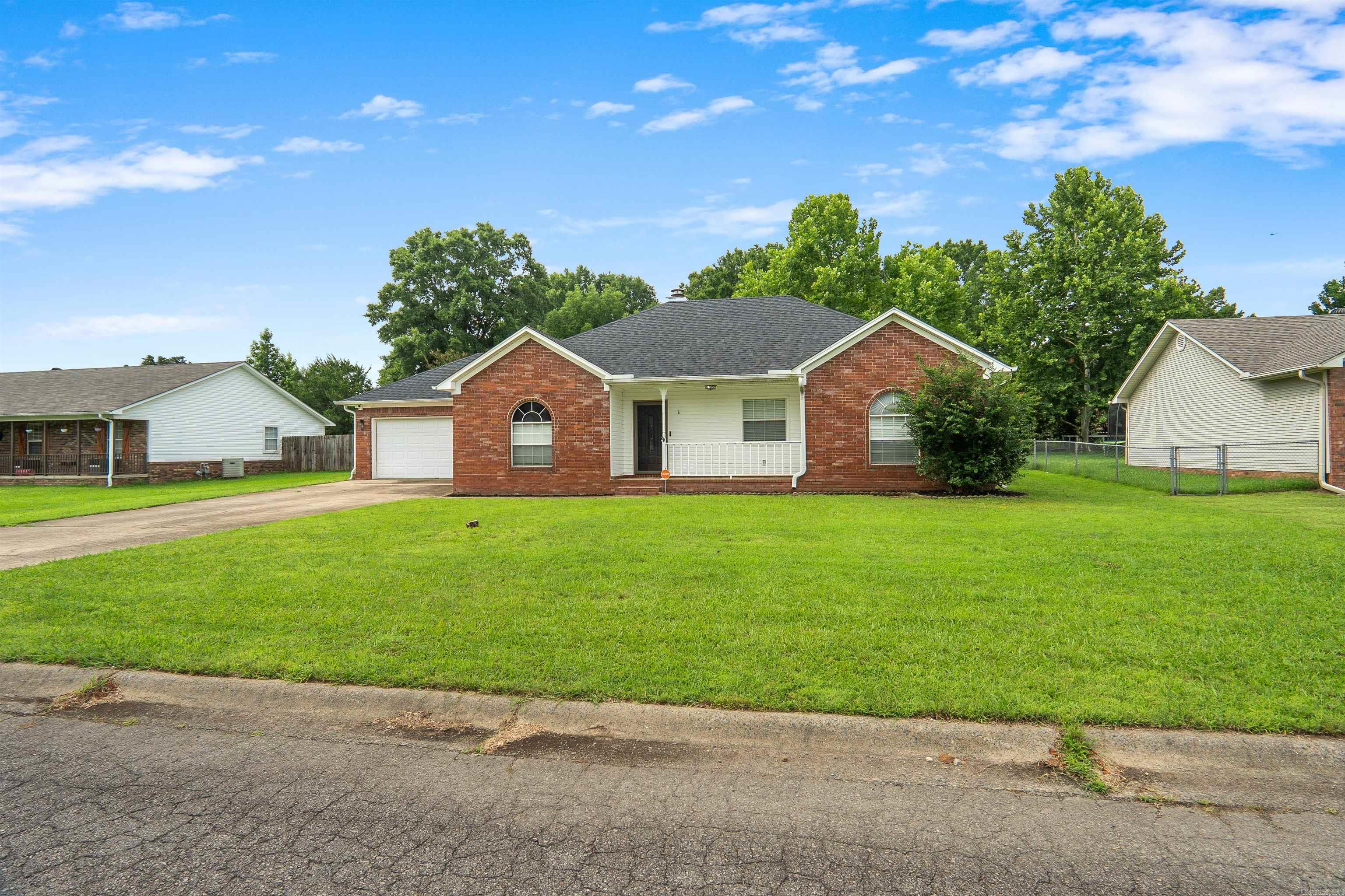 Charming 3-bedroom, 2-bath home located in a desirable subdivision in Cabot. The spacious living area flows seamlessly into the kitchen and dining space, creating an inviting atmosphere for everyday living and entertaining. The primary suite features a private bath and ample closet space, while two additional bedrooms provide flexibility for family, guests, or a home office. Additional highlights include central heating and air and an attached 2-car garage. Conveniently located near schools, shopping, dining, and all that Cabot has to offer, this home combines modern construction with low-maintenance living.