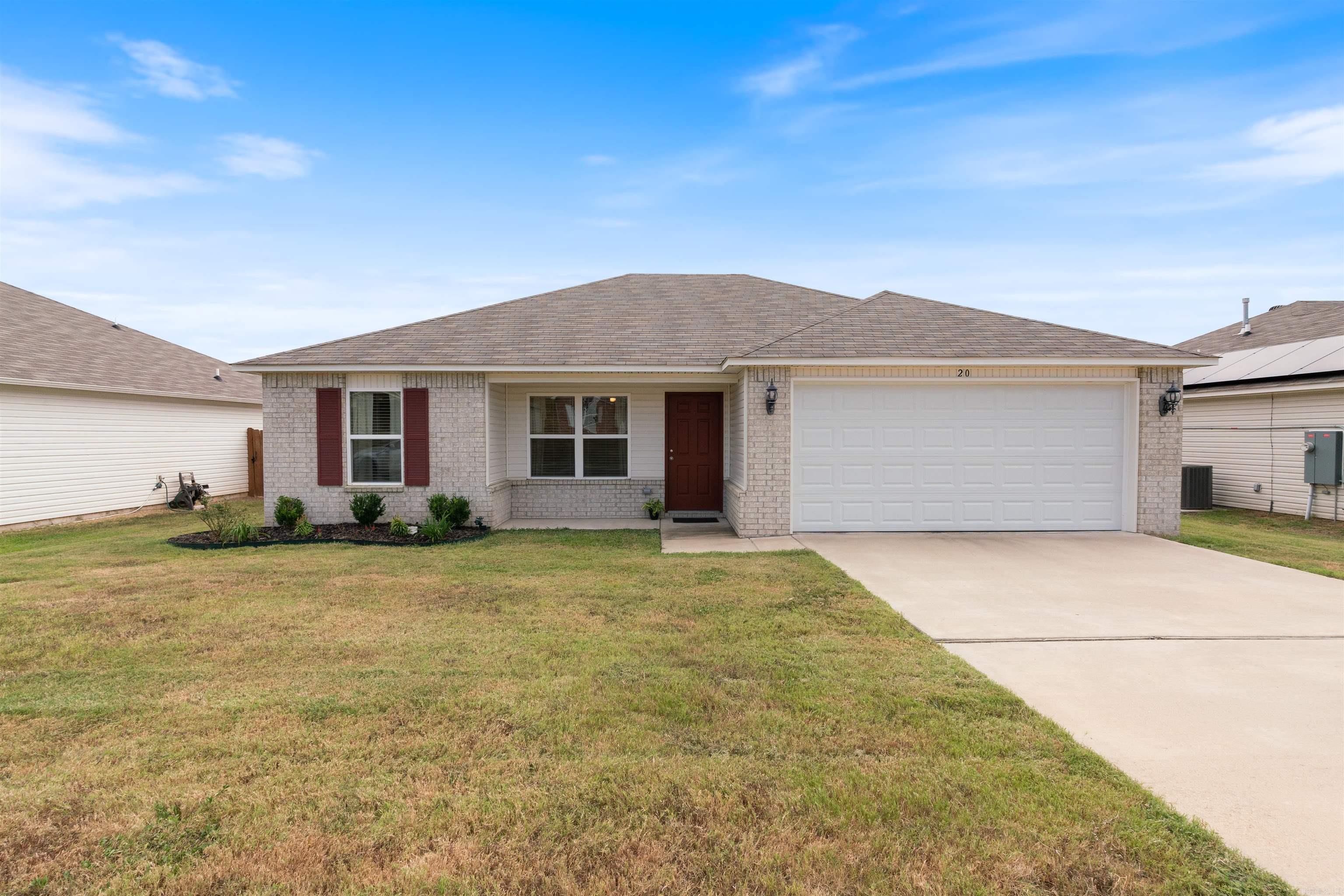 Come see this beautiful 3 bed 2 bath home that is in wonderful condition. The home features a split floor plan with a large master closet. The backyard is fenced in and a great size for pets. The back patio has also been enlarged, and the sellers have added a covering- making it perfect for entertaining or spending time outside with family or pets. This home has been very well maintained and taken care of!