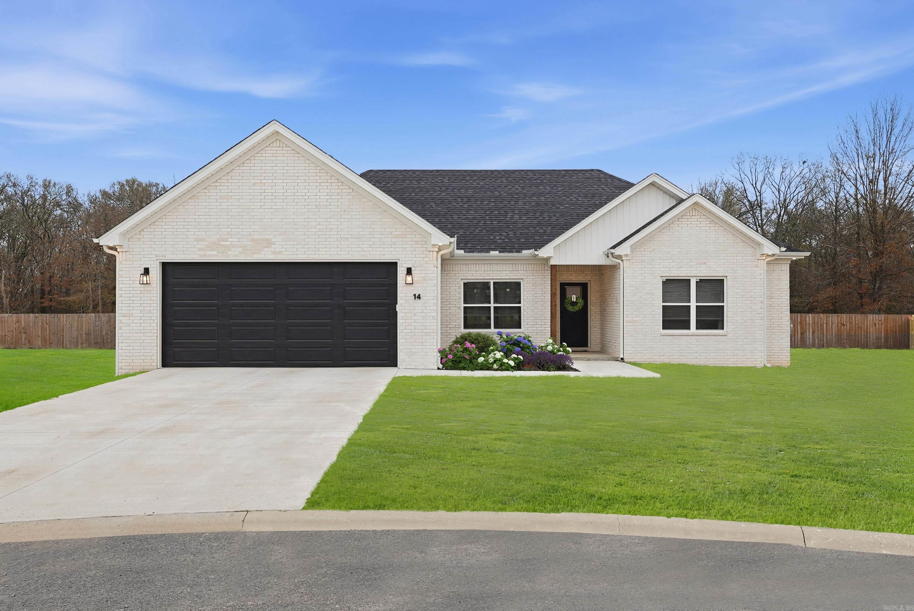 An opportunity of a lifetime came knocking and the sellers had to say YES! This new construction one-level home features an open living room with a cozy electric fireplace and large windows that boast natural light throughout. The kitchen offers granite countertops, stainless steel appliances and great storage for the cook in your home. The floor plan is split with the large primary suite featuring a walk in closet, double vanity, and shower/tub combo. The 3 other guest bedrooms and bathrooms are laid out perfectly for any living dynamic; working from home, an in law experience, or teenagers getting their own bathroom! Since ownership sellers have added accent wall in entryway, added grass which is fully grown in an offers a great space to be outside and is already partially fenced in, and they have added blinds throughout the home. Agents READ agent remarks!