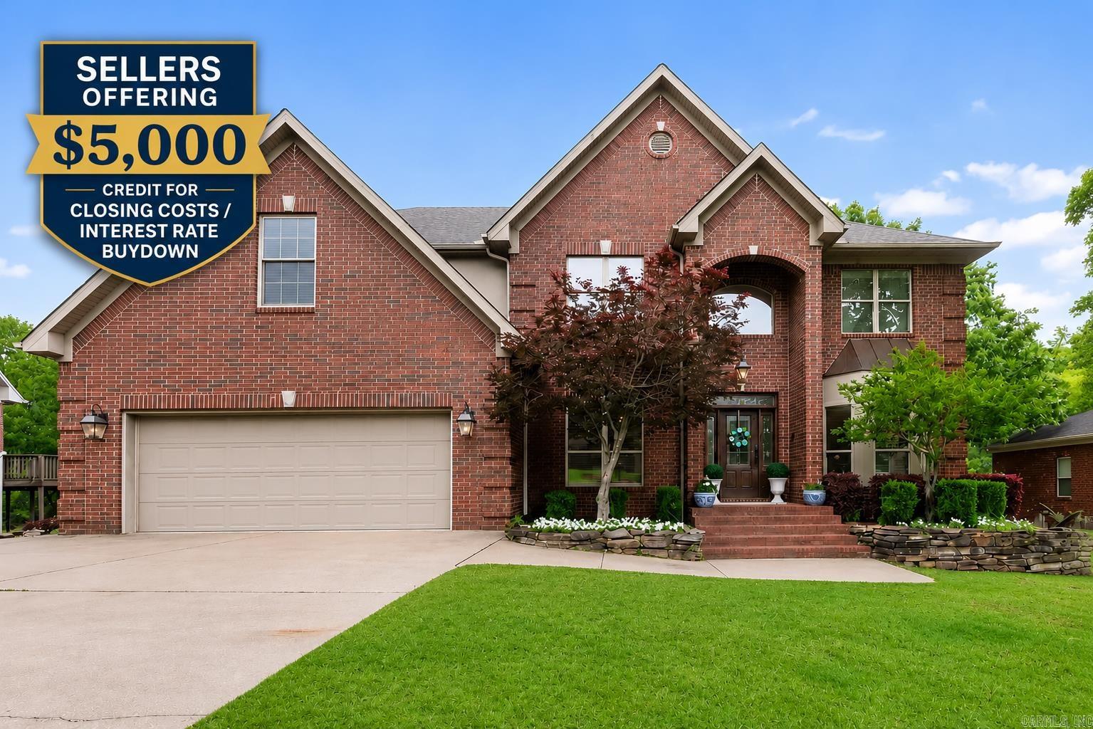 Welcome home to this stunning property in the sought-after Calico Creek/Timber Creek subdivision! With 5 BRs, 4 full baths, and 2 half baths, there's room for everyone, plus generous closets and storage throughout! The walk-out basement is full of natural light with a kitchenette and full bath, making it a perfect in law quarters, second living space, private guest suite, or setup for extended family for generational living! Out back, you'll find one of the rare lots that backs up to green space and Five Mile Creek. Two patios give you room to spread out, an upper patio just off the kitchen, and a large lower patio with a fire pit that's made for slow evenings and good company. Two laundry rooms (main level and upstairs off the primary closet) keep life easy. Recent updates include a new 30-year architectural roof (2024), granite countertops, updated fixtures and hardware, new upstairs flooring (2026), and newer HVAC systems for both levels. Additional features: gas fireplaces in the living room and primary bedroom, sprinkler system, and access to Overbrook amenities including the community pool, tennis courts, trails, and playground! Don't wait on this one!