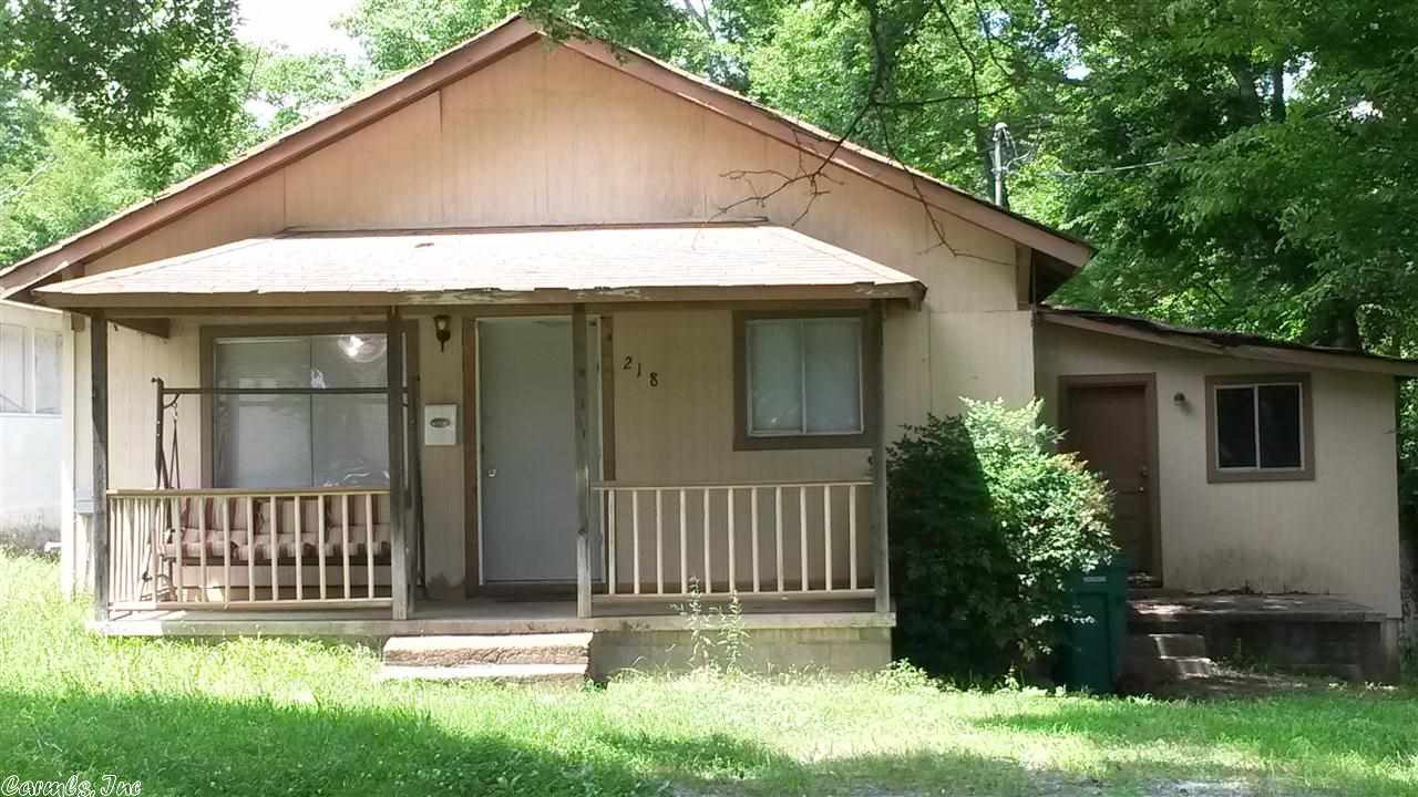 Great potential for this rental property. Structure consist of a two bed one bath unit and a one bed one bath unit. Two bed unit is move in ready. One bed unit needs repair. Strong rental market in the area.