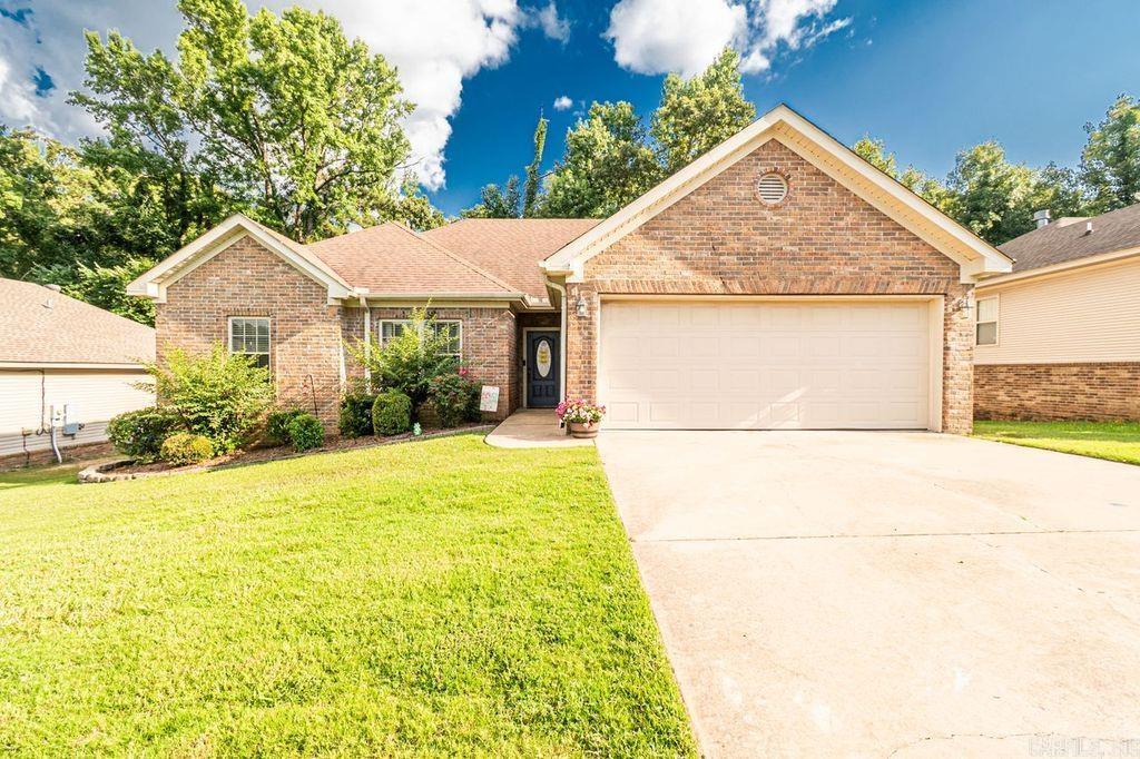 Beautiful 4-bedroom, 2.5-bath home built in 2008, featuring fresh paint throughout, crown molding, brand-new granite countertops, and a stylish subway tile backsplash. Step outside to your private wooded backyard with a spacious deck perfect for relaxing or entertaining. Major updates include a 2019 roof and 2020 HVAC for added reassurance. The garage even includes a storm shelter for extra peace of mind. Located in a great neighborhood with a park and playground for the kids, this move-in ready home is waiting for its next owners.