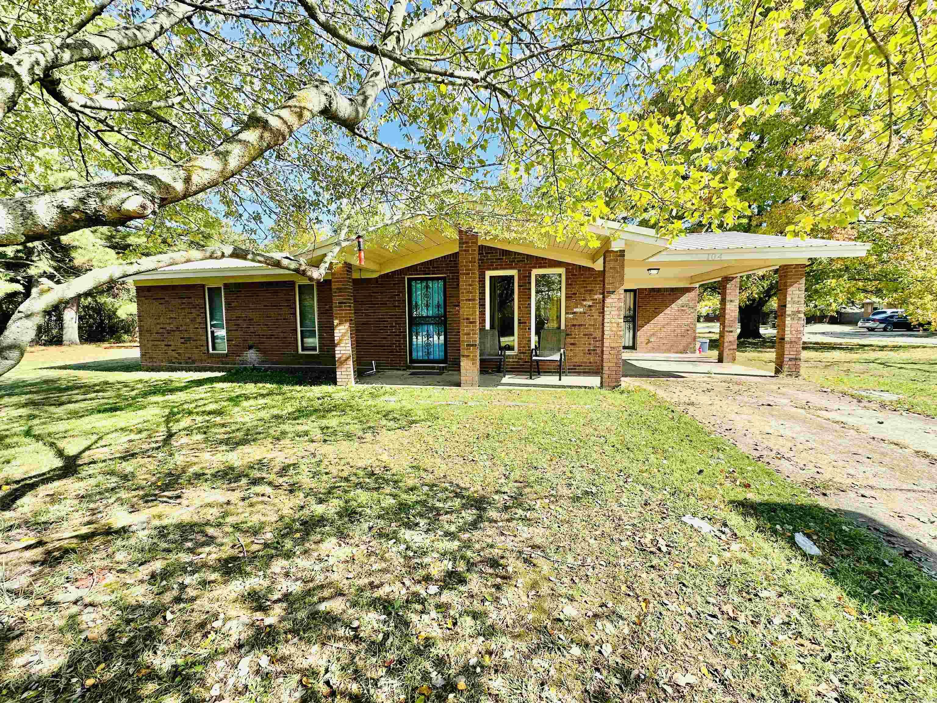 Charming Home on a Large Corner Lot in Bono! Welcome to 104 Danny Street a delightful 3-bedroom, 1-bath home offering 1,200 sq ft of comfortable living space. The master bedroom connects directly to the bathroom for a convenient ensuite feel. You'll love the spacious layout, large corner lot, and inviting curb appeal. Perfect for first-time buyers or those looking to downsize, this home combines comfort, charm, and small-town living just minutes from Jonesboro.