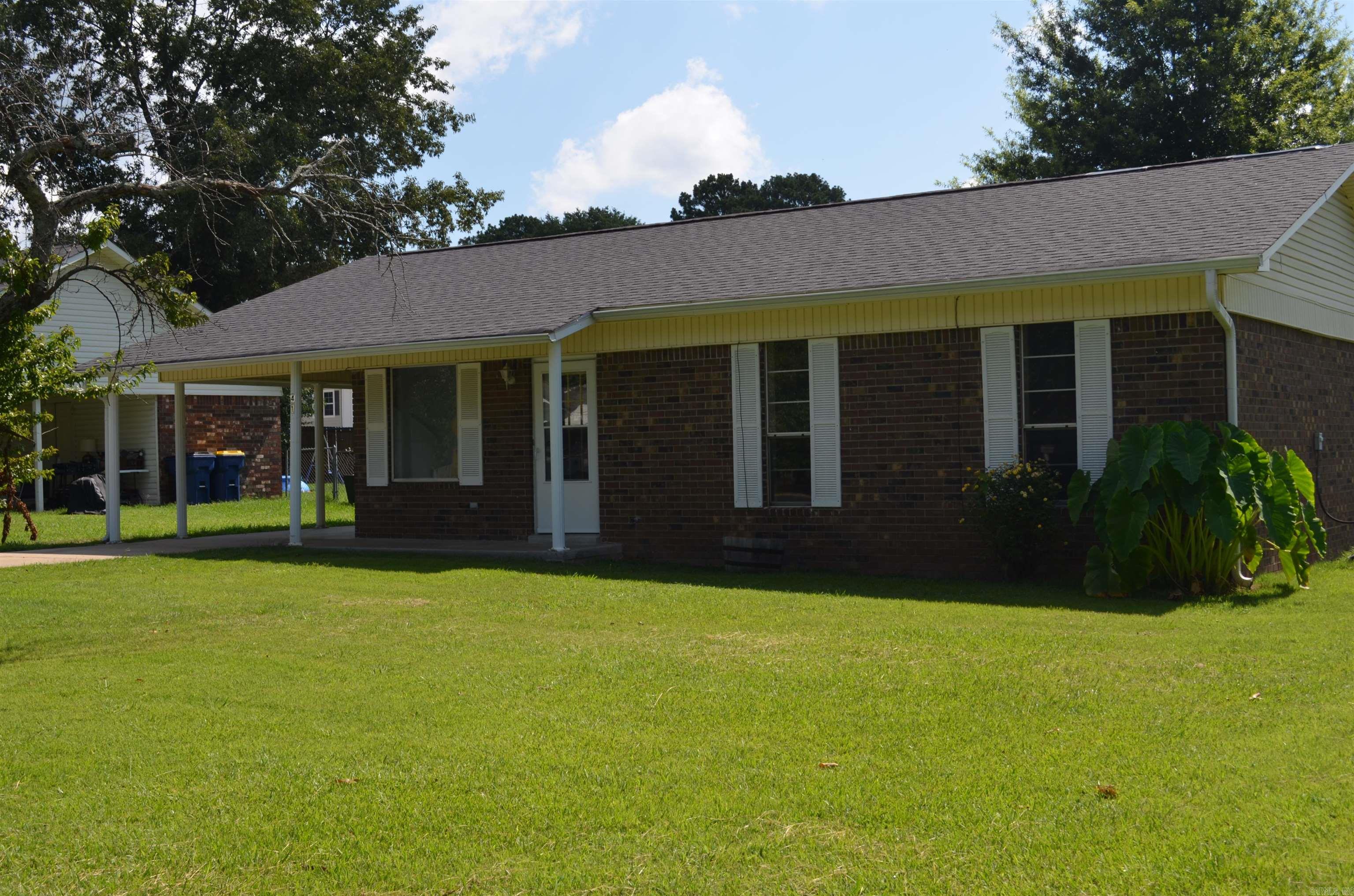 Close to everything in the heart of Cabot, this 3 bedroom, 1.5 bath home offers a great layout and practical living space in a convenient location. Exterior is low maintance with brick and vinyl siding. Small metal storage building. Inside, you will find an easy-flow floor plan with nice living space, and out side a covered carport. This home will appeal to a first time homebuyer, someone needing a smaller floorplan or as an investment opportunity. Home is sold "as-is" no repairs.