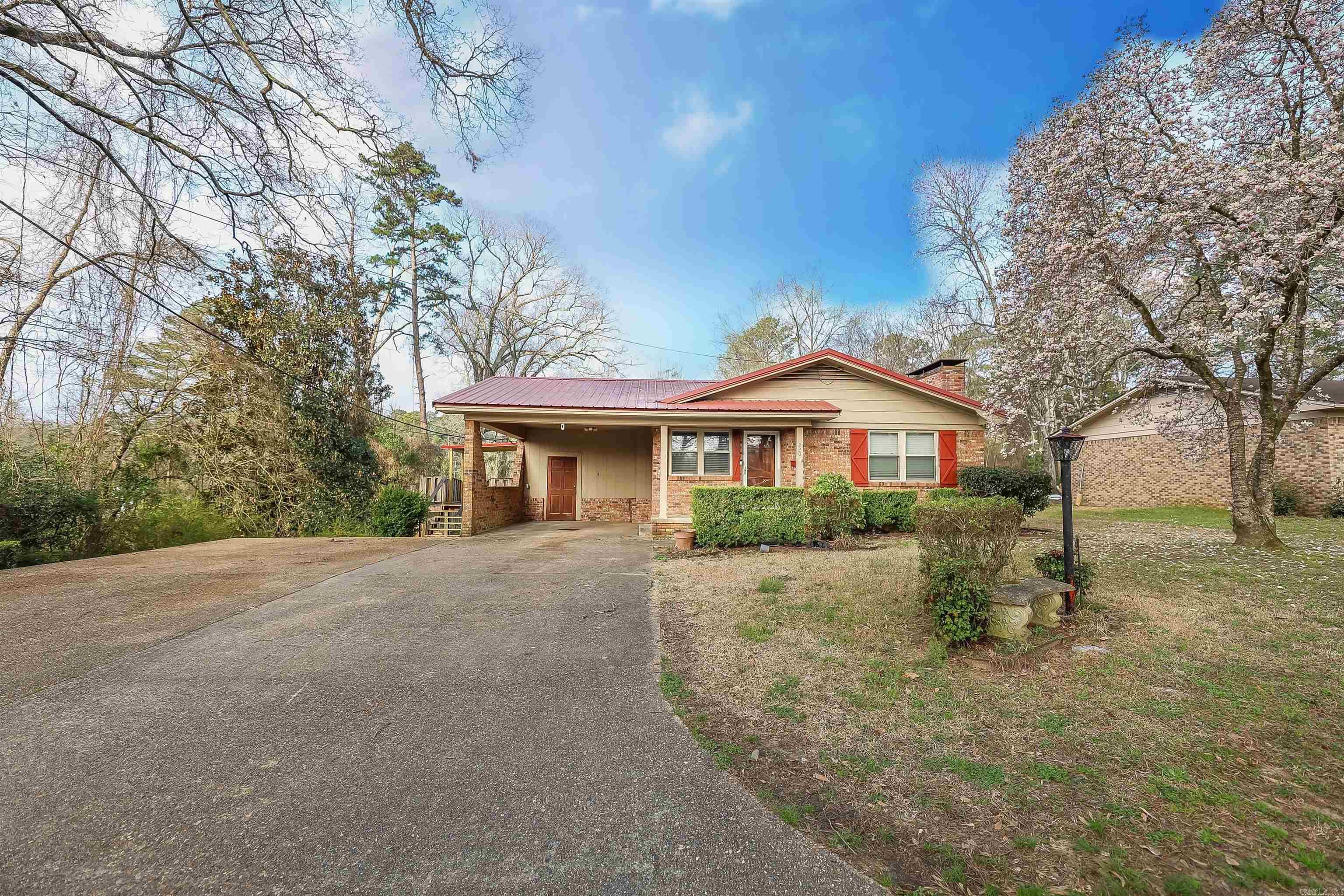 Charming 3-bedroom, 2-bath home in the heart of Camden, located on a peaceful dead-end street. This well-built home features a durable metal roof and a spacious backyard, perfect for outdoor activities or relaxing in privacy. The kitchen boasts an abundance of cabinet space, providing plenty of room for all your culinary needs. The open flow design of the main living areas creates a welcoming and airy atmosphere, ideal for entertaining or spending quality time with loved ones. A true gem in a quiet and convenient location!
