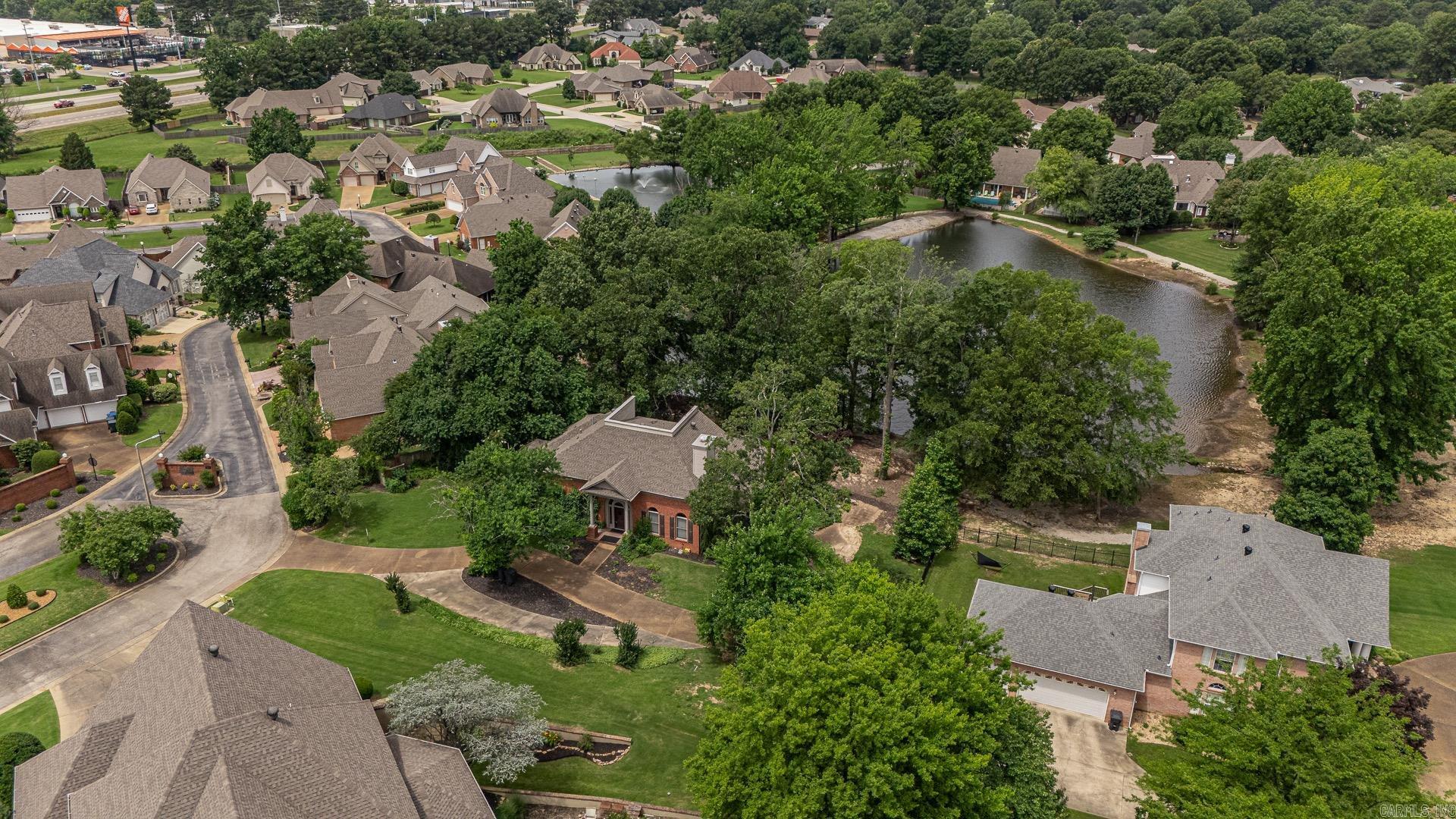 This 3 Bedroom, 3.5 Bathroom home has 3,723 SqFt and sits on 0.47 +/- Acre overlooking a gorgeous backyard including a balcony, an in-ground pool and pond. Features include a new roof in 2020, Tall ceilings/windows that create natural lighting throughout, and an office that could easily be used as a 4th bedroom. Additional features include a 2nd living room, security system, and sprinkler system. The walk-out basement has a full bathroom, wet bar, and allows for easy access to the pool. The above ground SqFt on the main and upstairs levels totals 3,025 SqFt with the walk-out basement totaling 698 SqFt. The large master suite features a jet tub, tile shower, walk-in closet, and double vanity. Conveniently located with easy access to the Interstate (I-555). Call to set your showing today!!